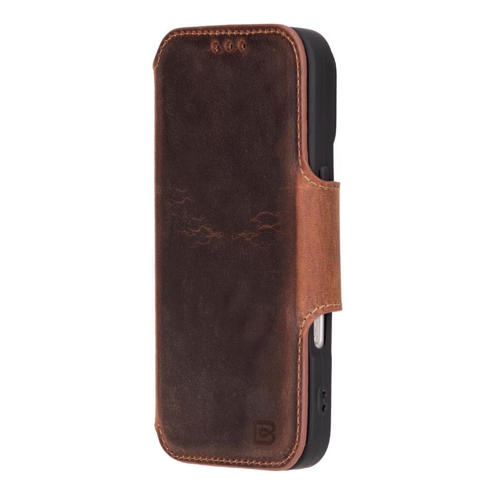 Infinix iPhone 16 Pro Leather Folio Case Bouletta