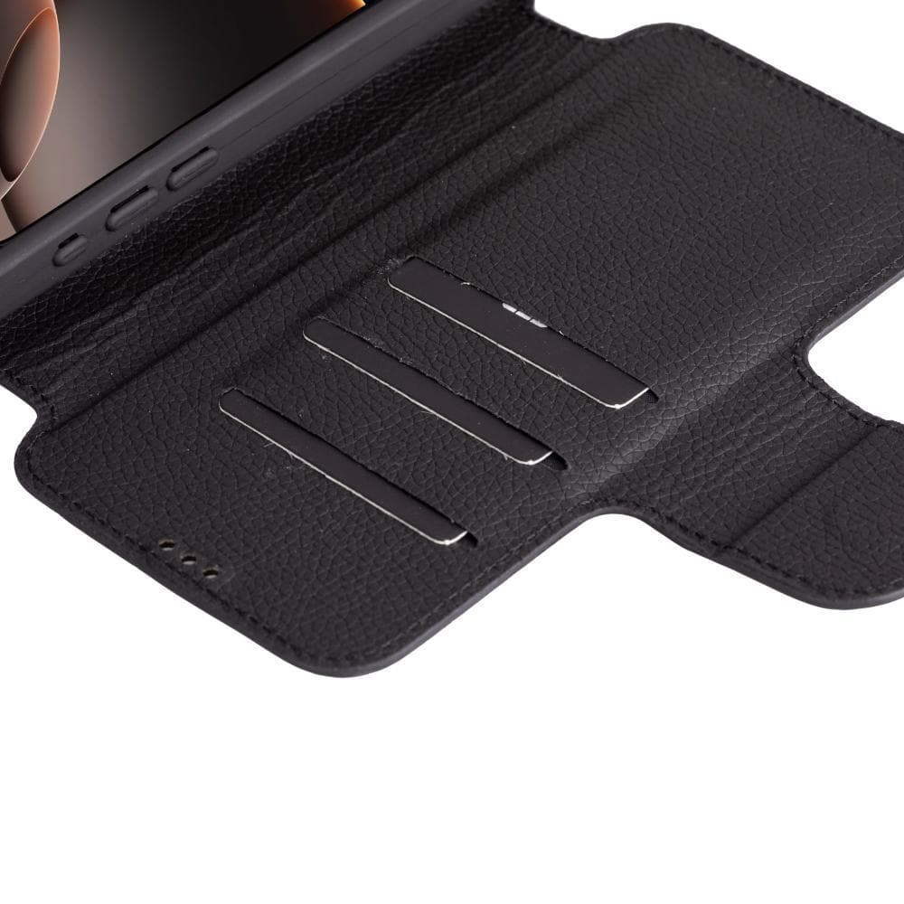 Infinix iPhone 16 Pro Max Leather Folio Case Bouletta