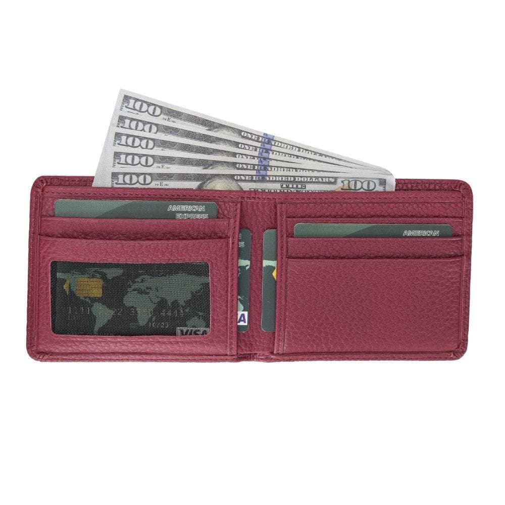 Jeffry Genuine Leather Wallet - FLOATER BURGUNDY FLOATER BURGUNDY Bouletta