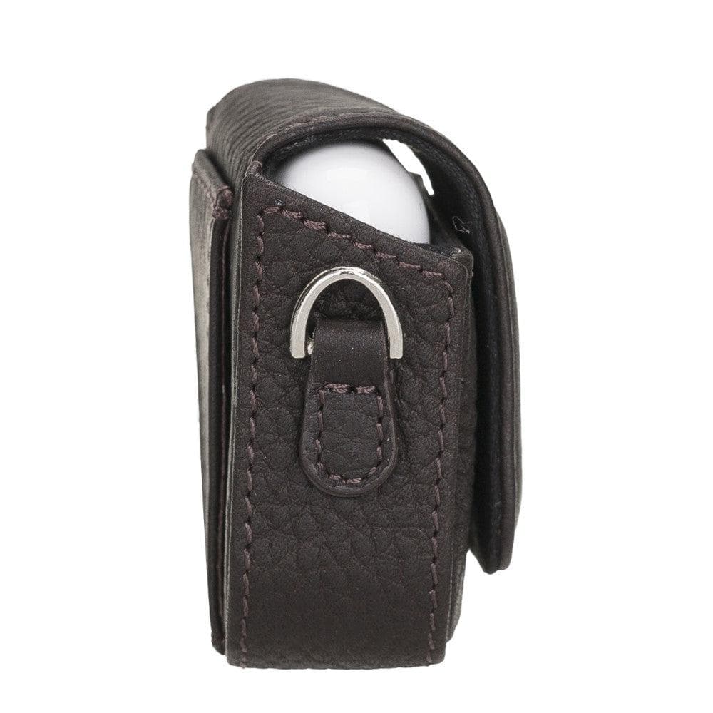 JOJO AirPods 1st and 2nd Generation Genuine Leather Case - ANTIC BROWN ANTIC BROWN Bouletta