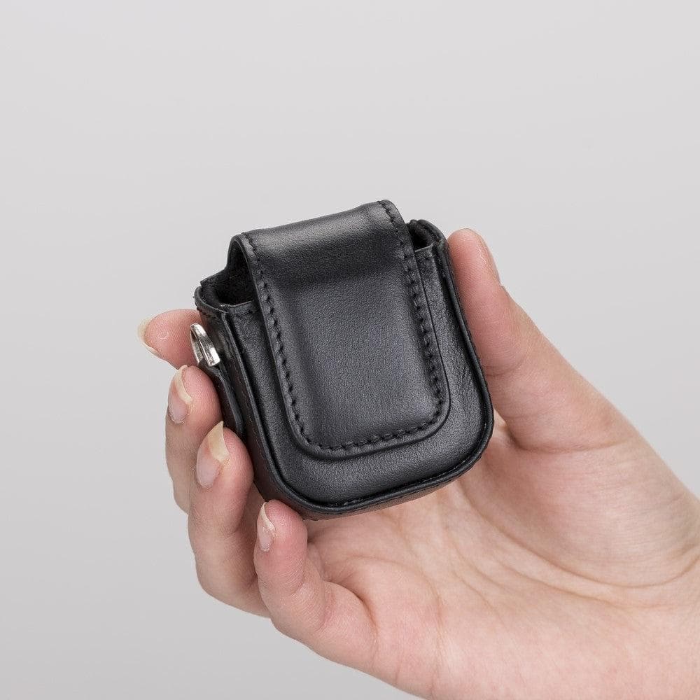 JOJO AirPods 1st and 2nd Generation Genuine Leather Case - ANTIC BROWN ANTIC BROWN Bouletta