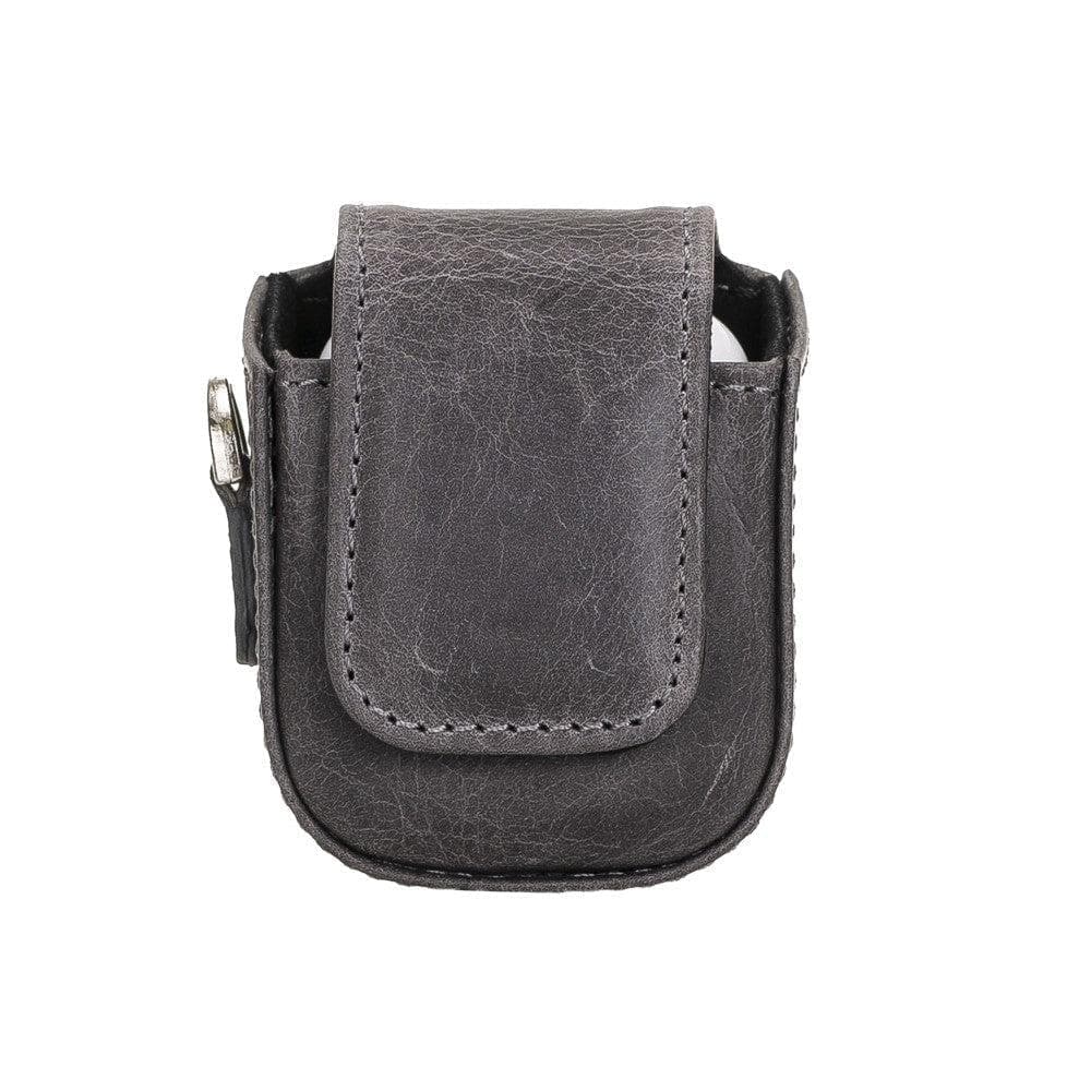 JOJO AirPods 1st and 2nd Generation Genuine Leather Case - ANTIC BROWN ANTIC BROWN Bouletta