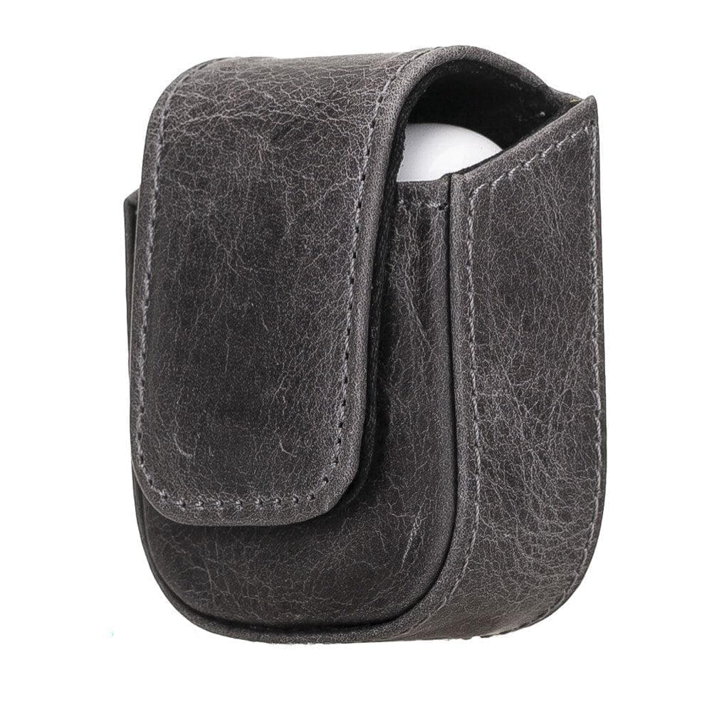 JOJO AirPods 1st and 2nd Generation Genuine Leather Case - ANTIC BROWN ANTIC BROWN Bouletta
