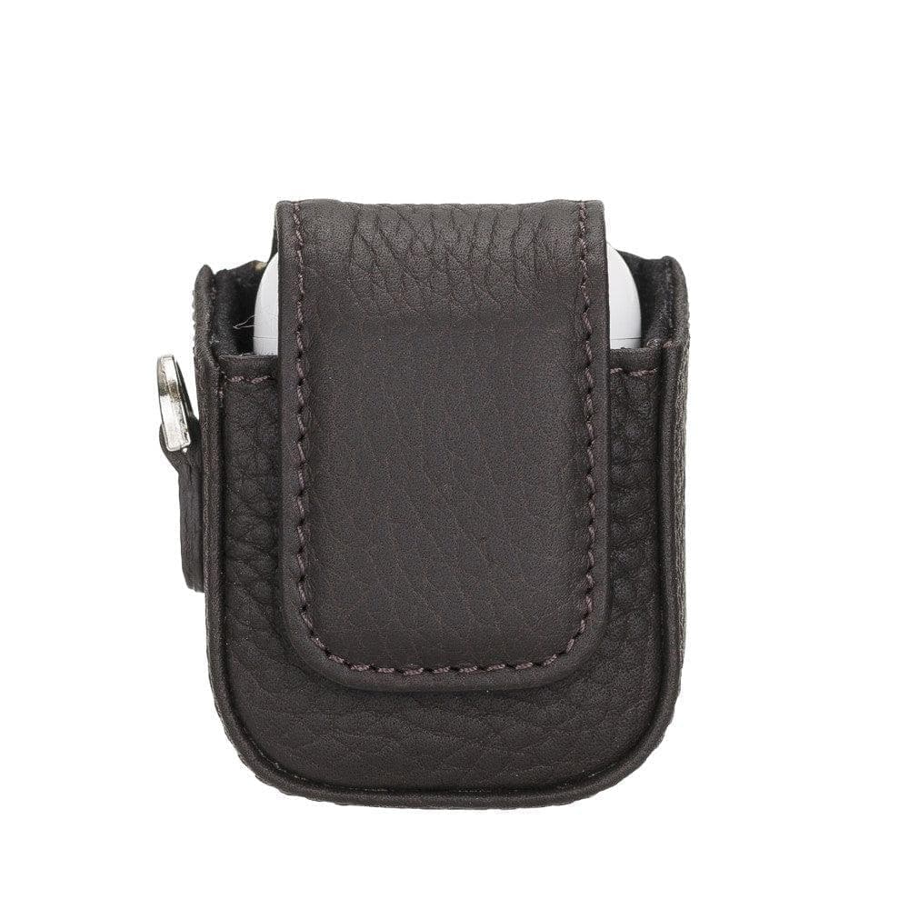 JOJO AirPods 1st and 2nd Generation Genuine Leather Case - TIGUAN GRAY TIGUAN GRAY Bouletta