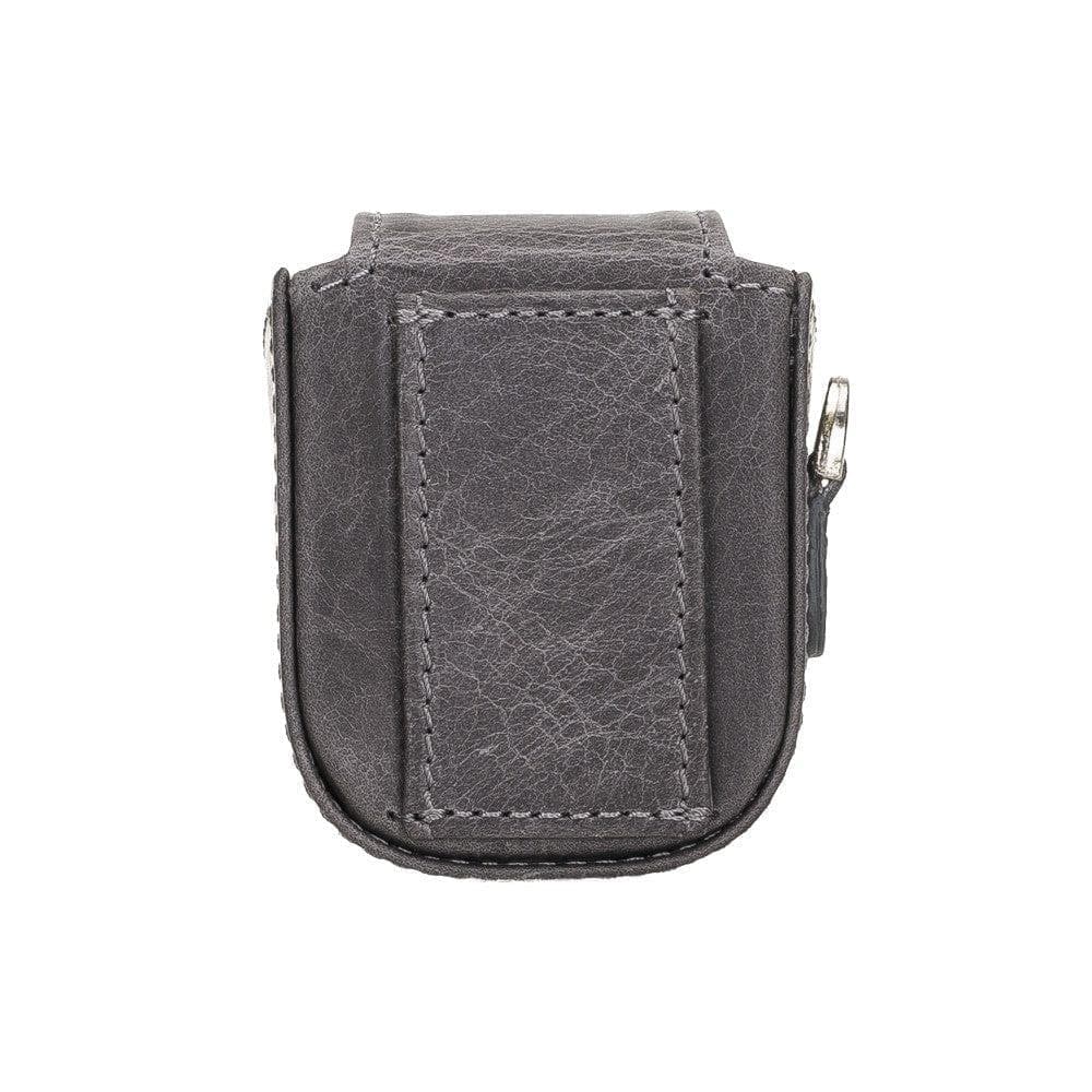 JOJO AirPods 1st and 2nd Generation Genuine Leather Case - TIGUAN GRAY TIGUAN GRAY Bouletta