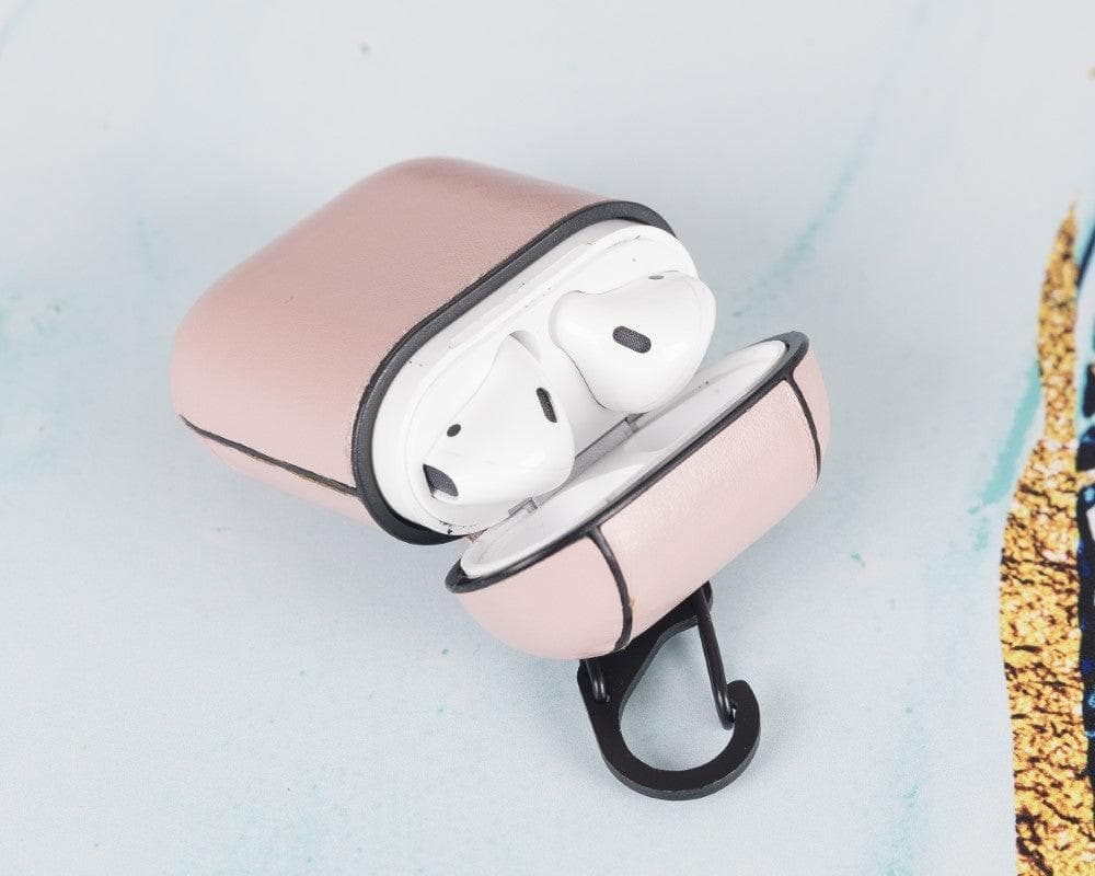 Jupp Hooked AirPods Genuine Leather Case - AirPods / NUDE PINK Bouletta