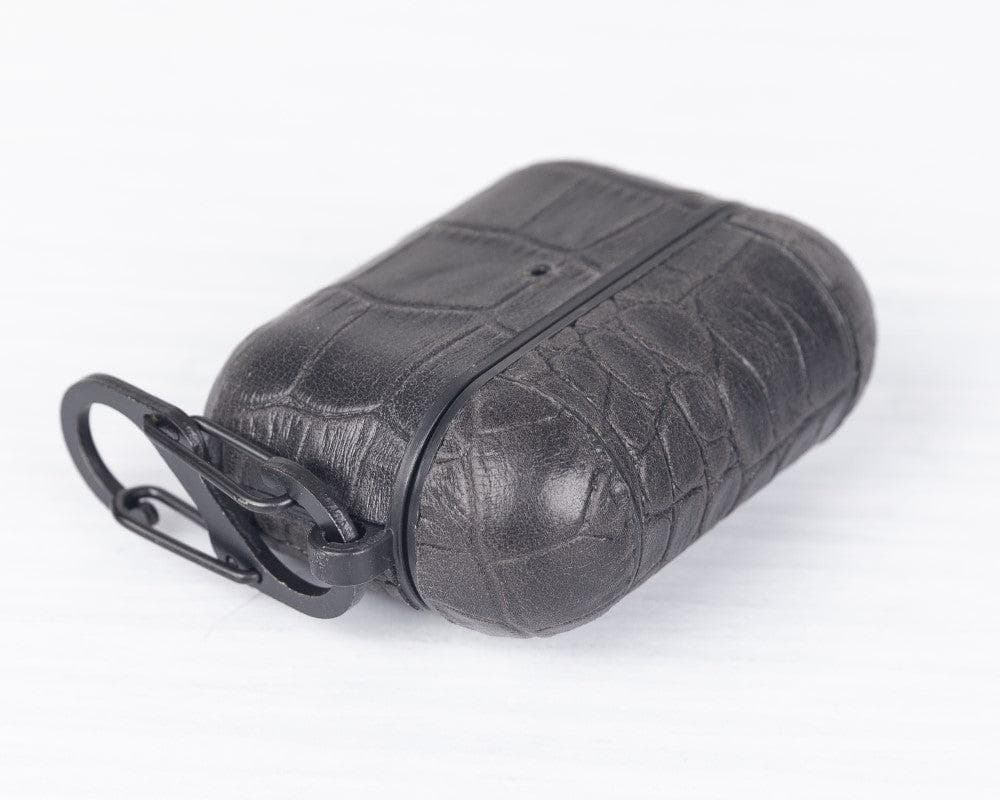 Jupp Hooked AirPods Genuine Leather Case - AirPods Pro / BURNISHED TIGUAN GRAY Bouletta
