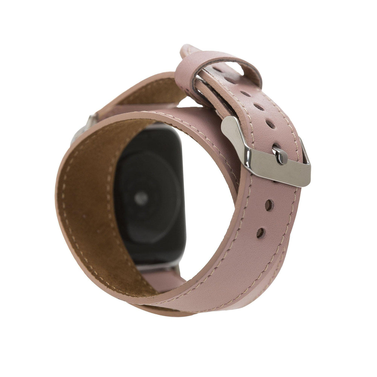 Lancaster Double Tour Classic Apple Watch Leather Straps Bouletta