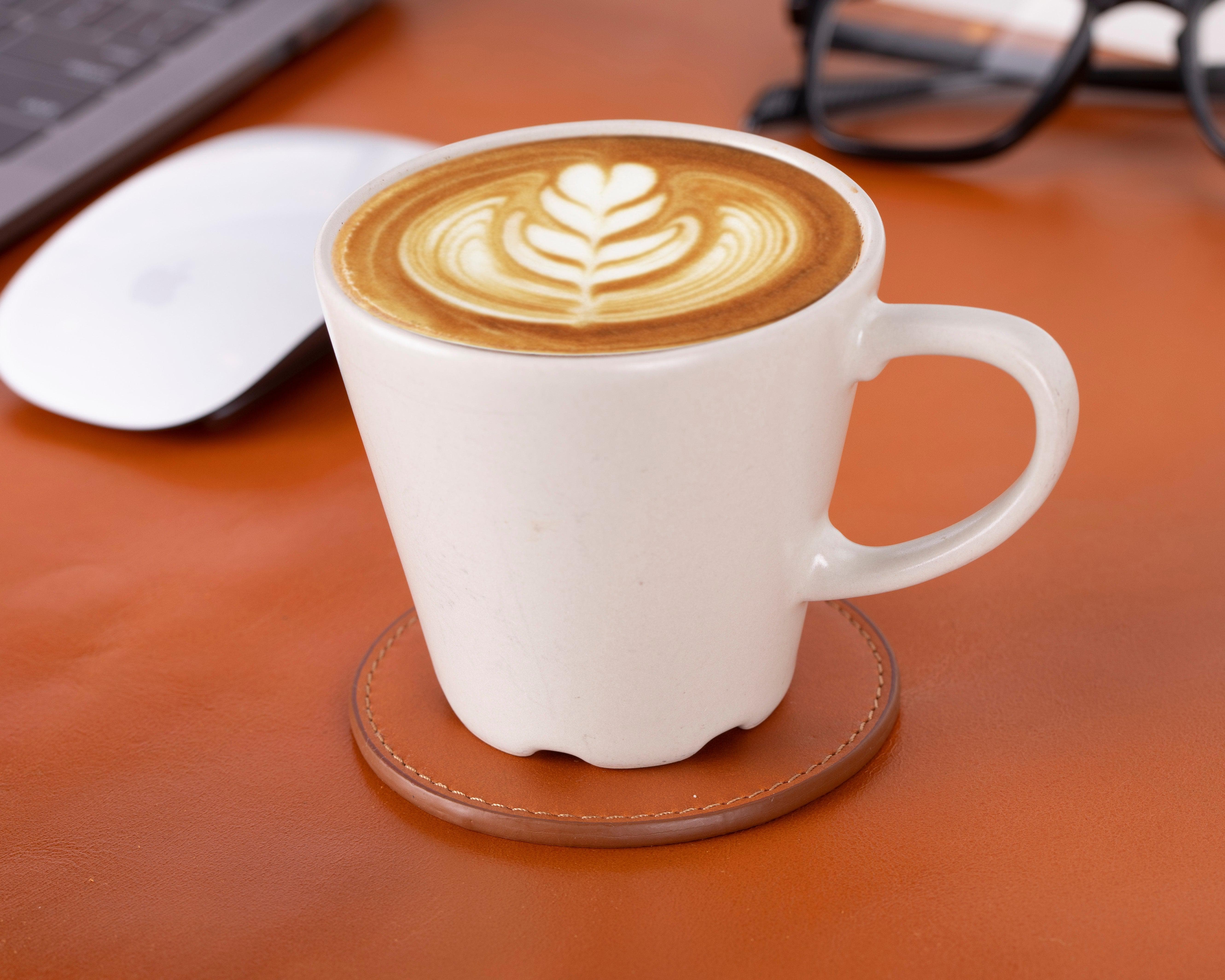 Lavion Leather Cup Coaster Set Bouletta