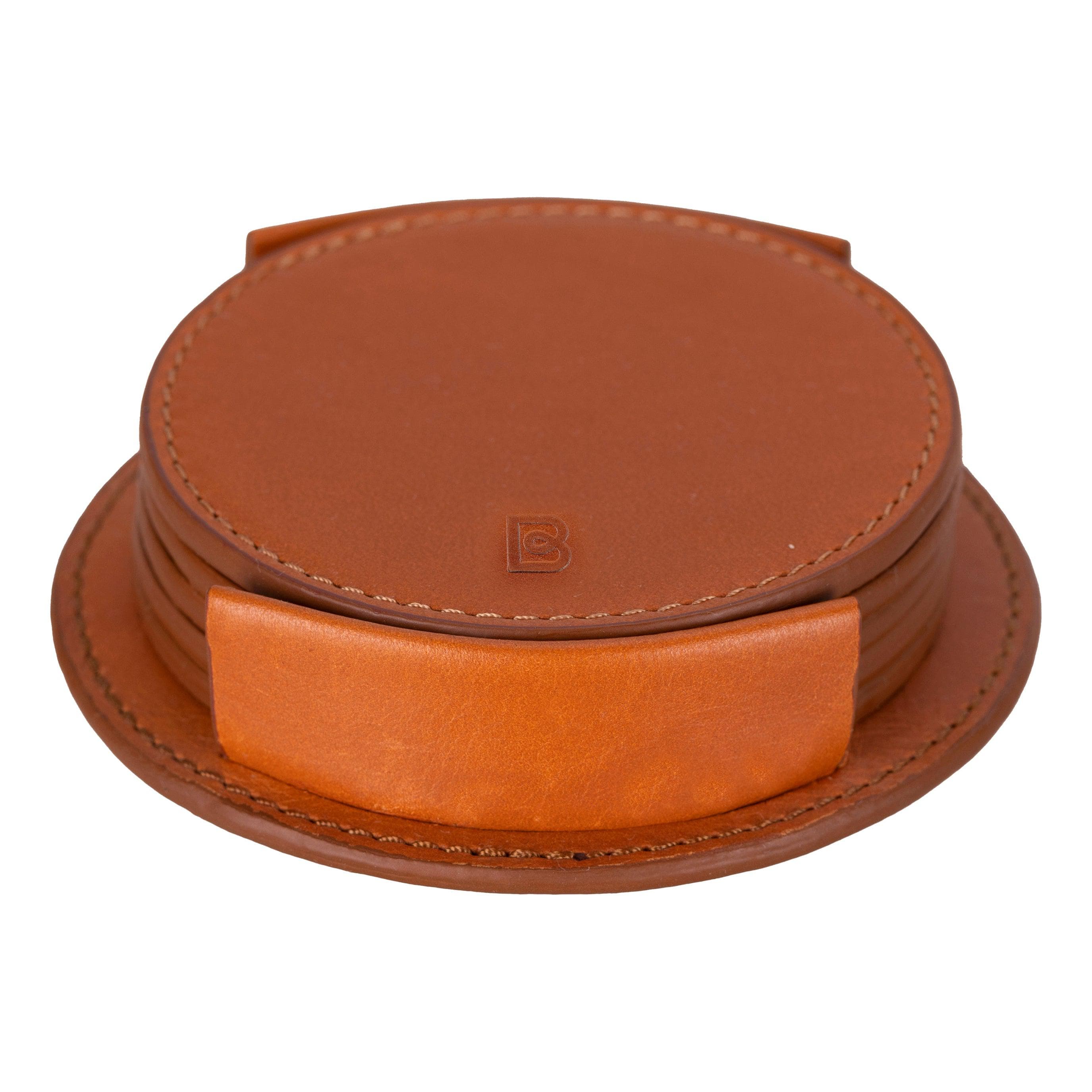 Lavion Leather Cup Coaster Set Bouletta