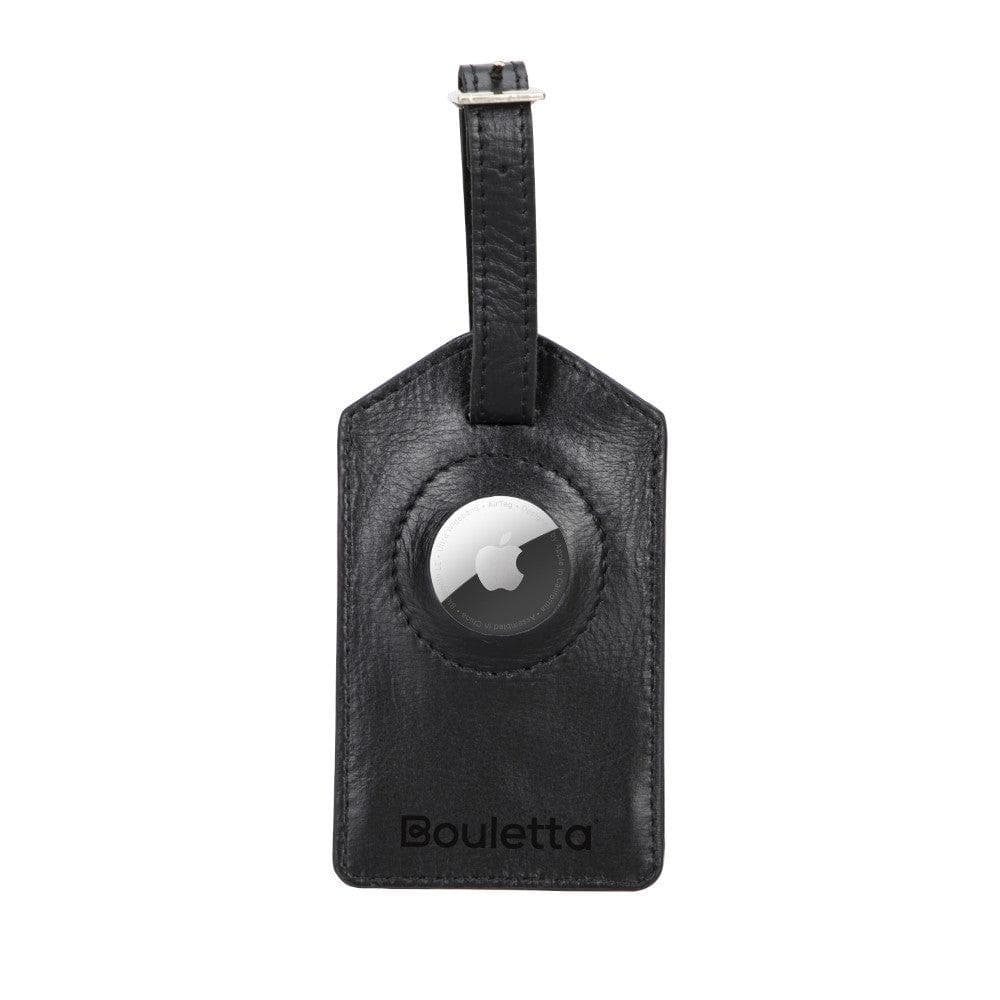 Leather Airconrad Luggane Tag Black Bouletta