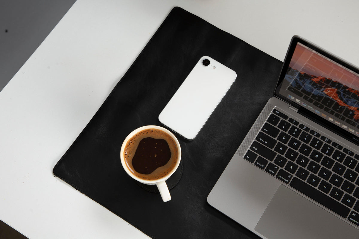 Leather Desk Mat (97 cm X 40 cm) Bouletta