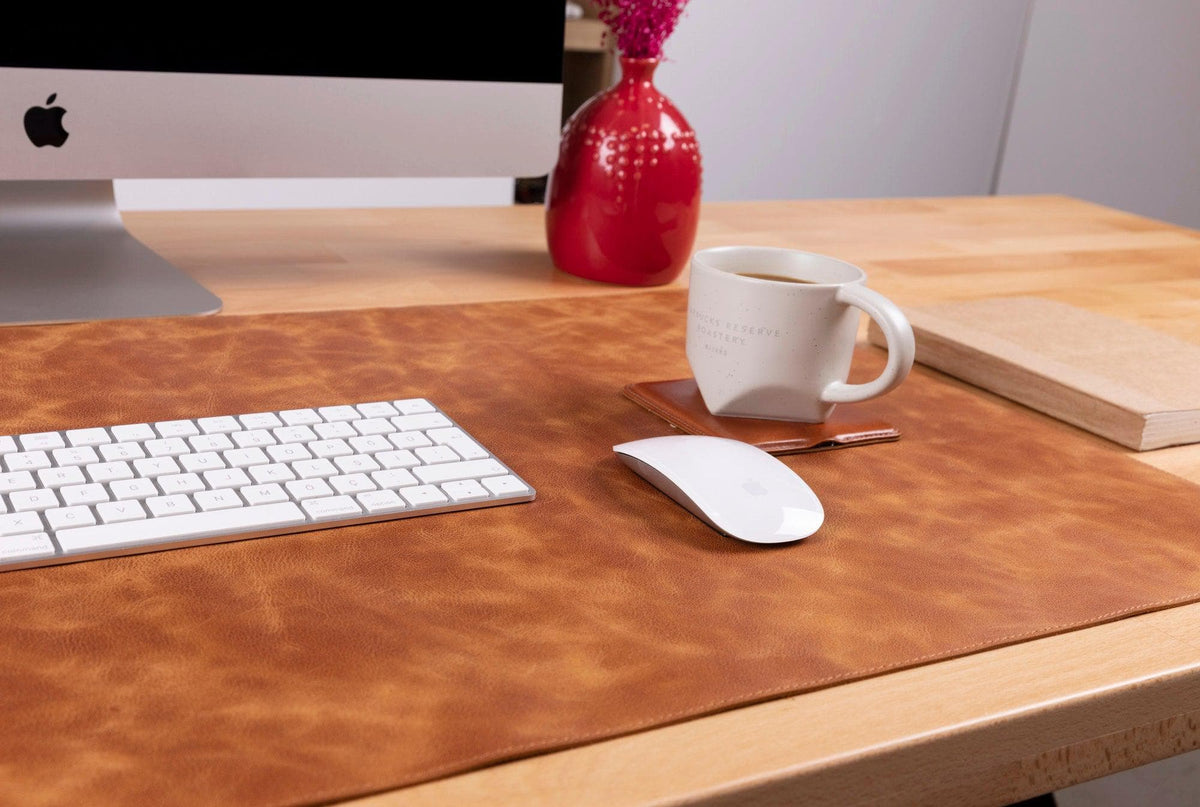 Leather Desk Mat (97 cm X 40 cm) Bouletta