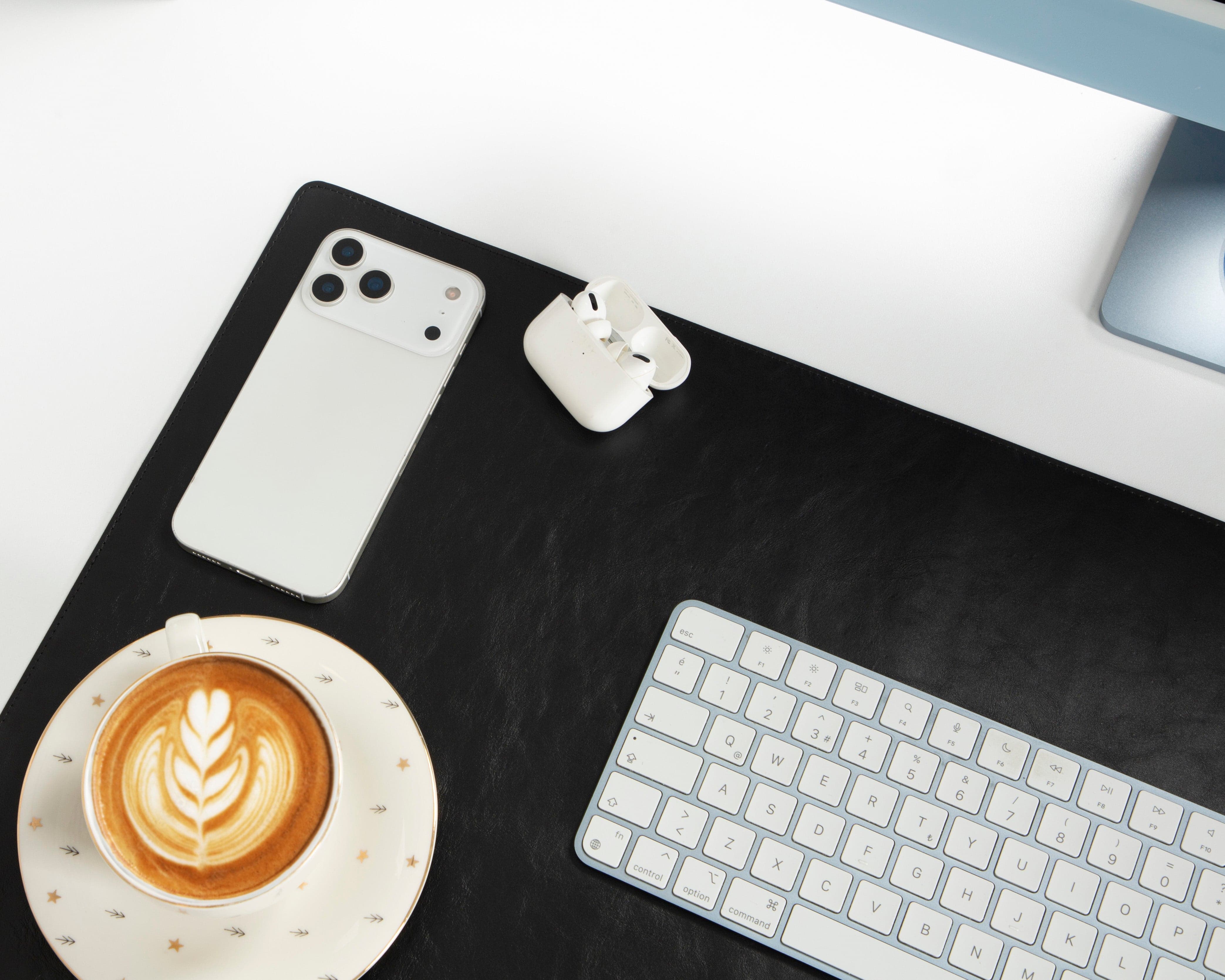 Leather Desk Mat Medium Bouletta