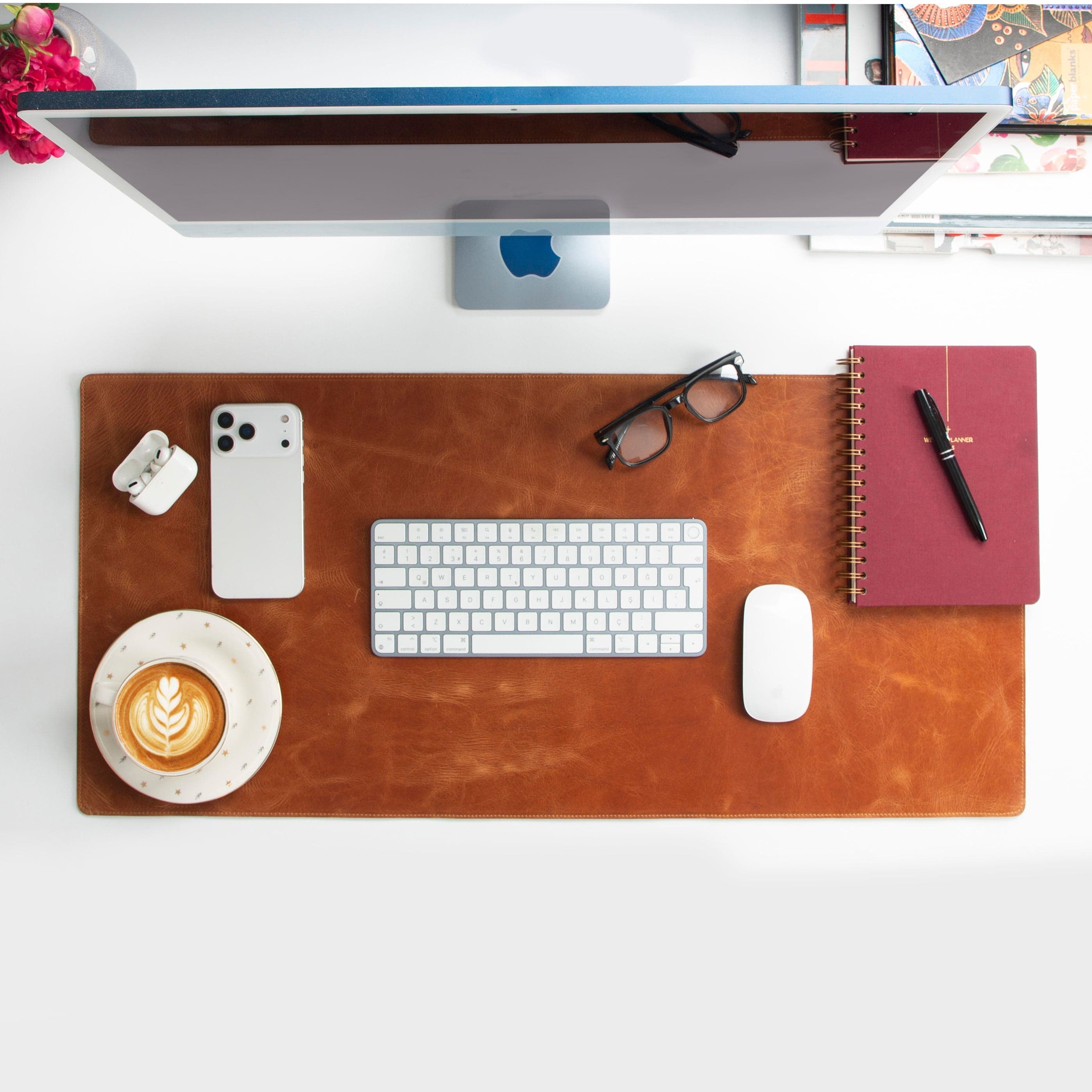 Leather Desk Mat Medium Bouletta