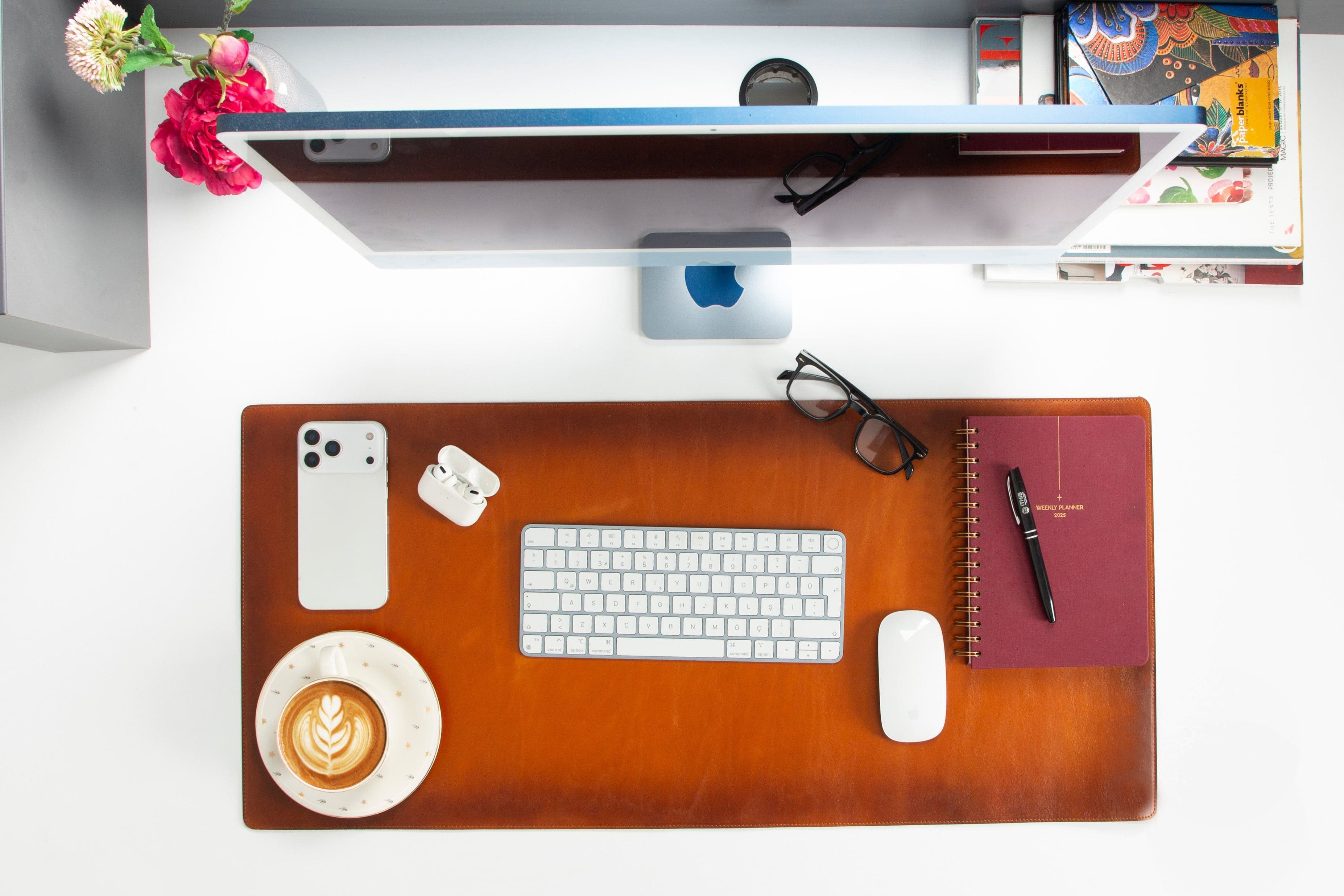 Leather Desk Mat Medium Bouletta