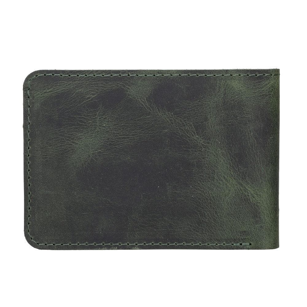 Leather Franco Wallet - Green Green Bouletta