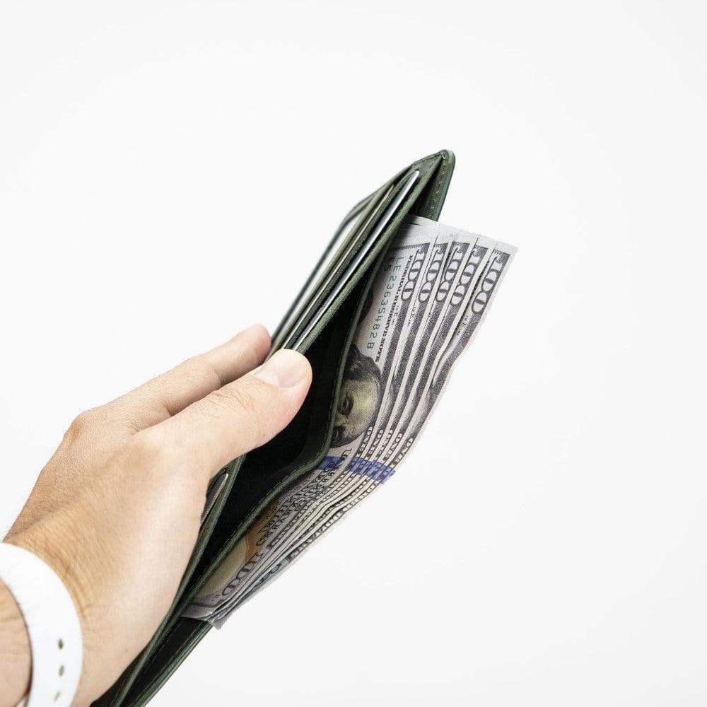 Leather Franco Wallet - Red Red Bouletta