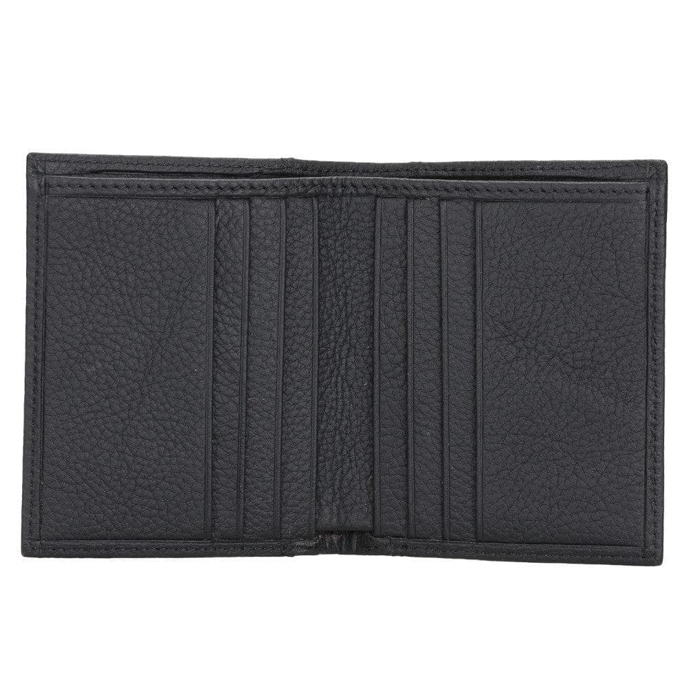 Leather Yetta Card Holder - Brown Brown Bouletta