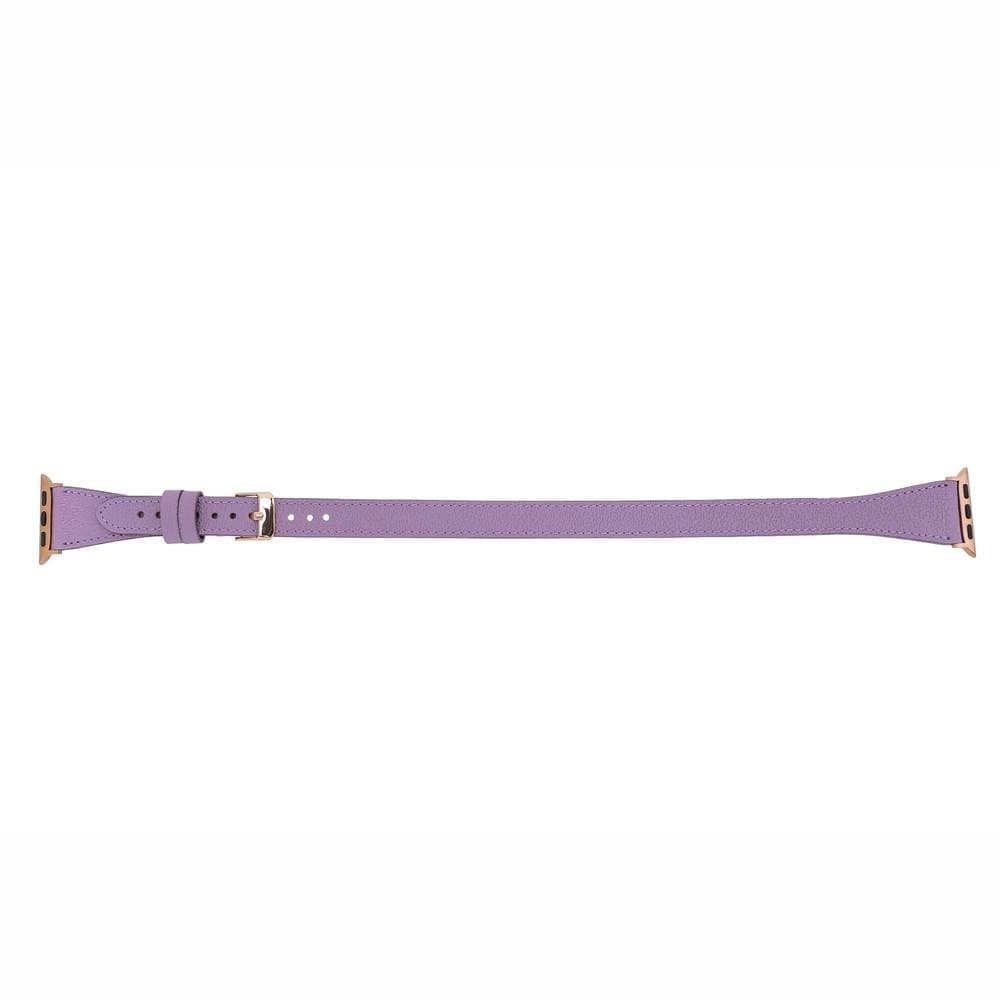 Leeds Double Tour Slim Apple Watch Leather Straps Bouletta