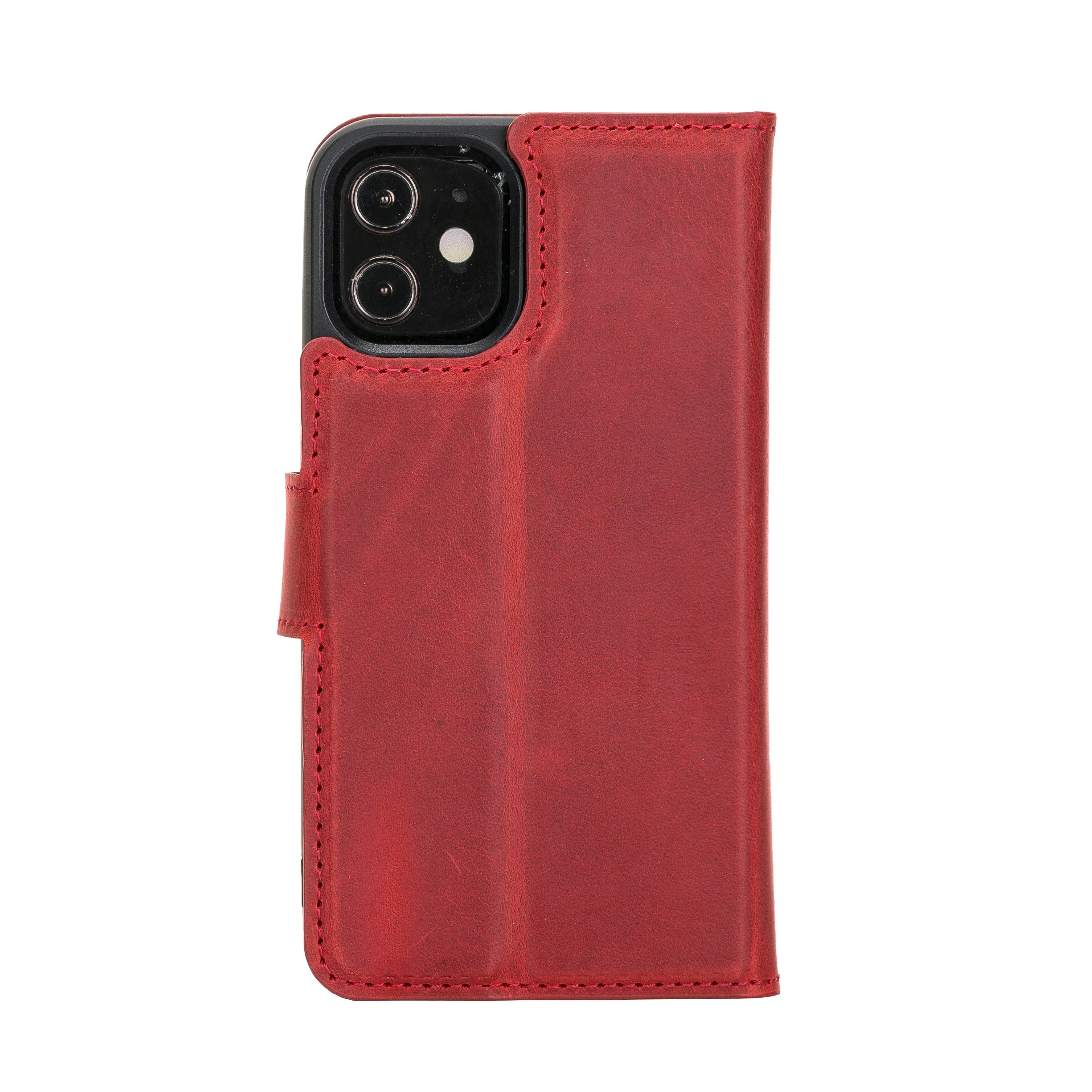 Liluri iPhone 12 Mini Detachable Leather Wallet Case Bouletta