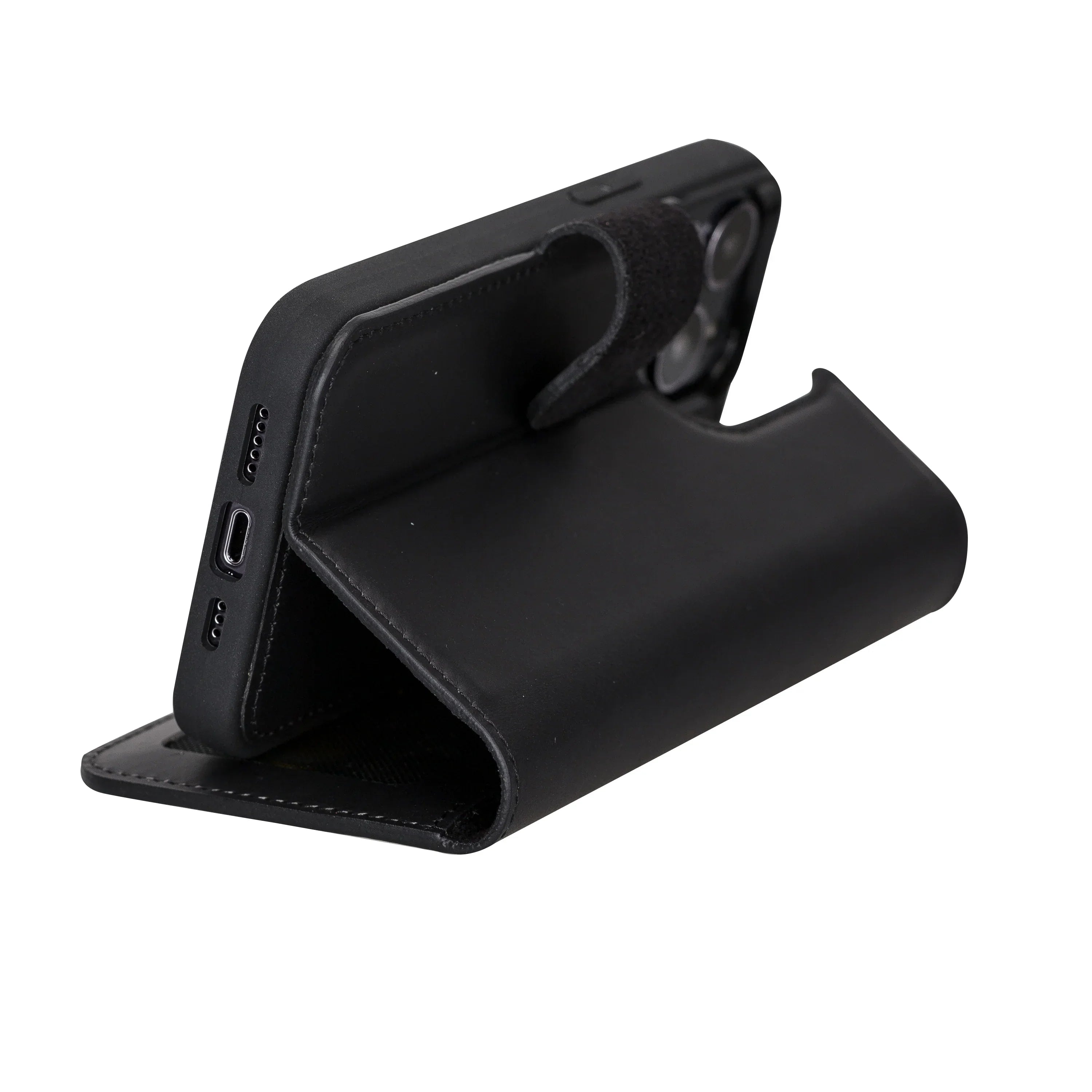 Liluri iPhone 13 Pro Detachable Leather Wallet Case Bouletta