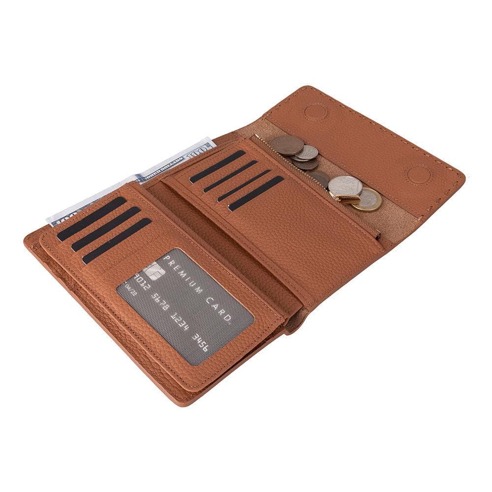 Linea Leather Women's Wallet Pebble Tan Bouletta