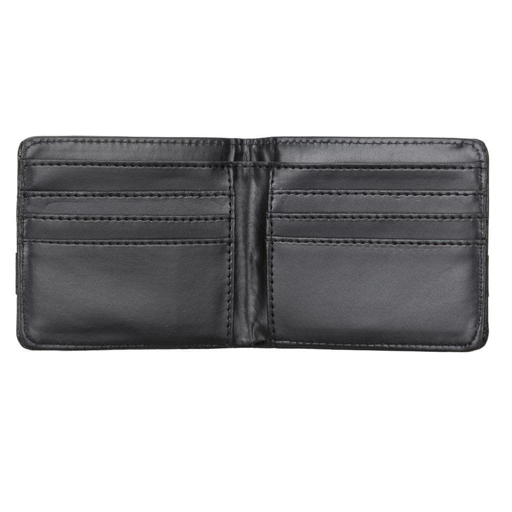 Lio Leather Man Wallet - Black Black Bouletta