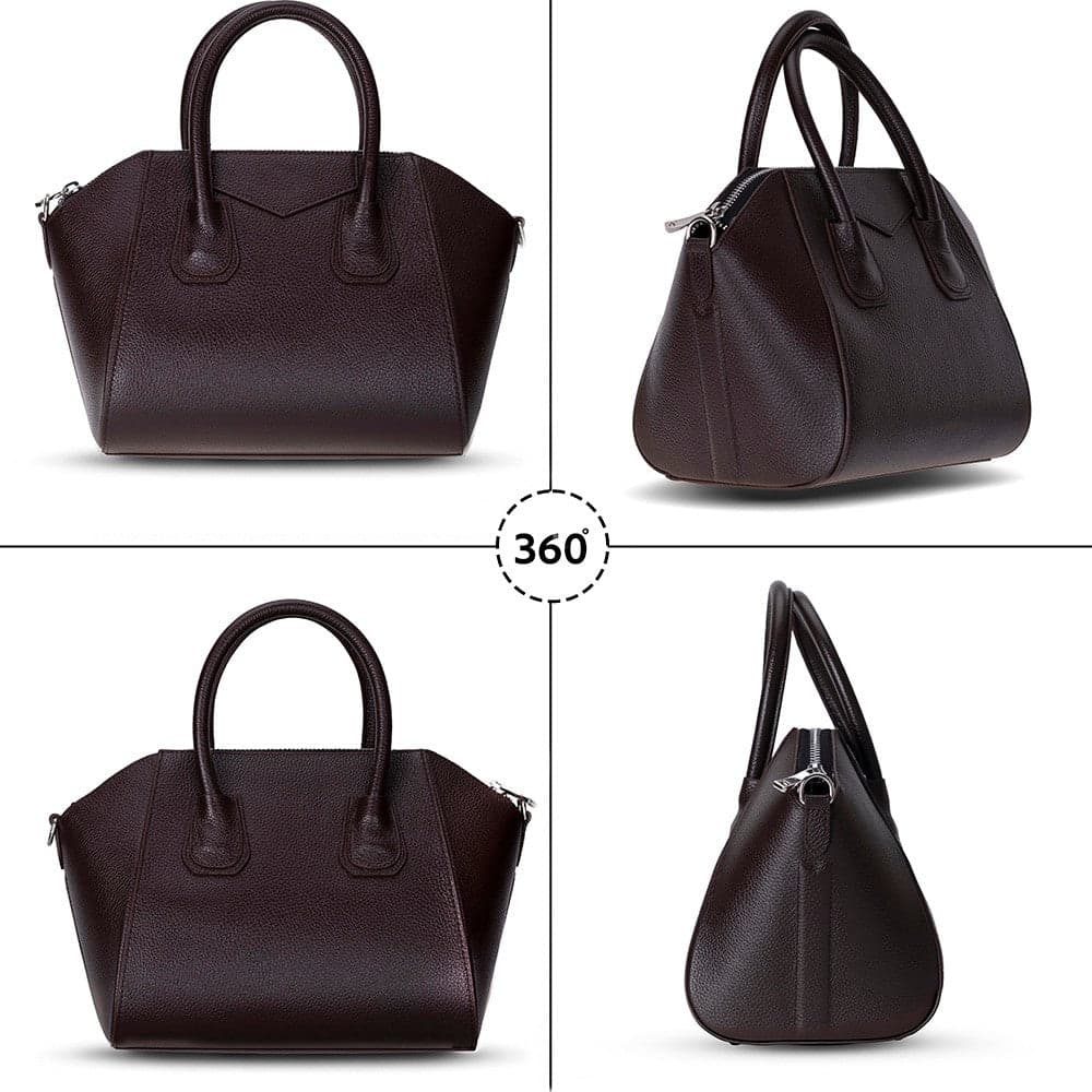 Lorenza Leather Women's Bag, Medium Bouletta