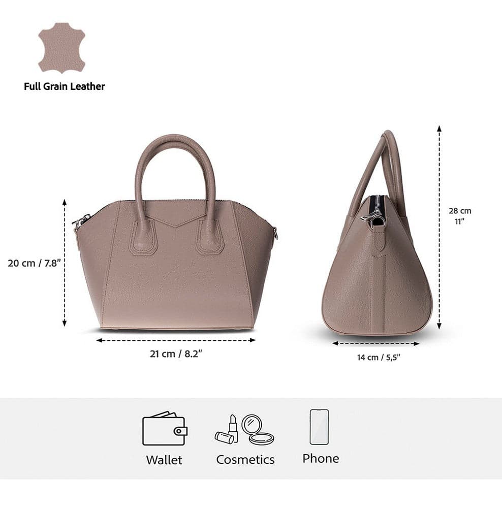 Lorenza Leather Women's Bag, Medium Bouletta