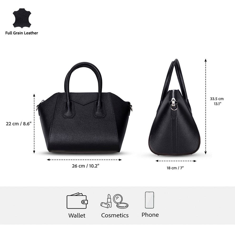 Lorenza Leather Women's Bag, Medium Bouletta