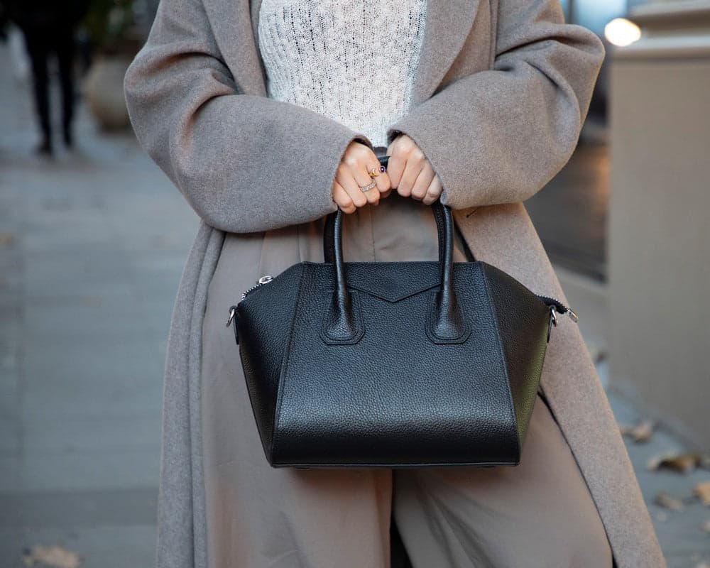 Lorenza Women's Leather Bag, Medium Bouletta