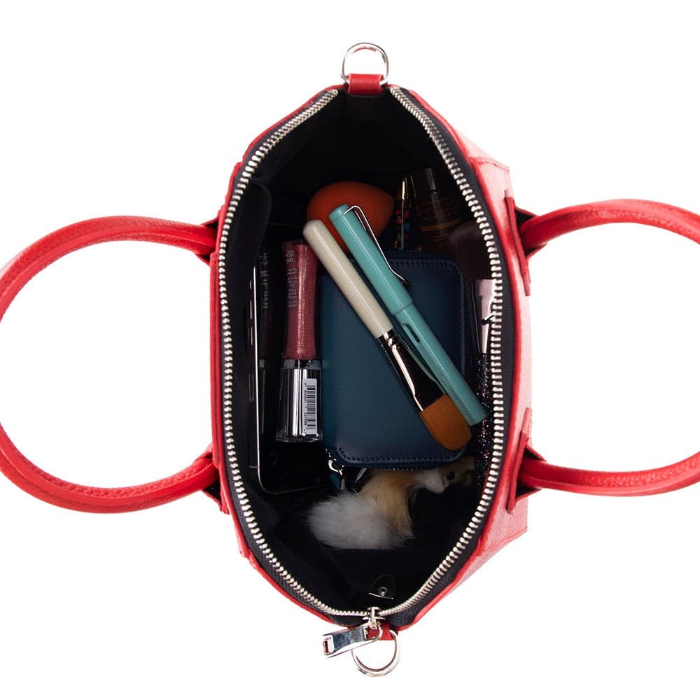 Lorenza Women's Leather Bag, Small Bouletta