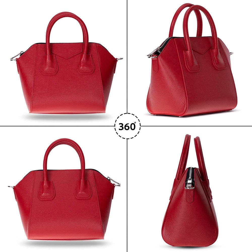 Lorenza Women's Leather Bag, Small Bouletta