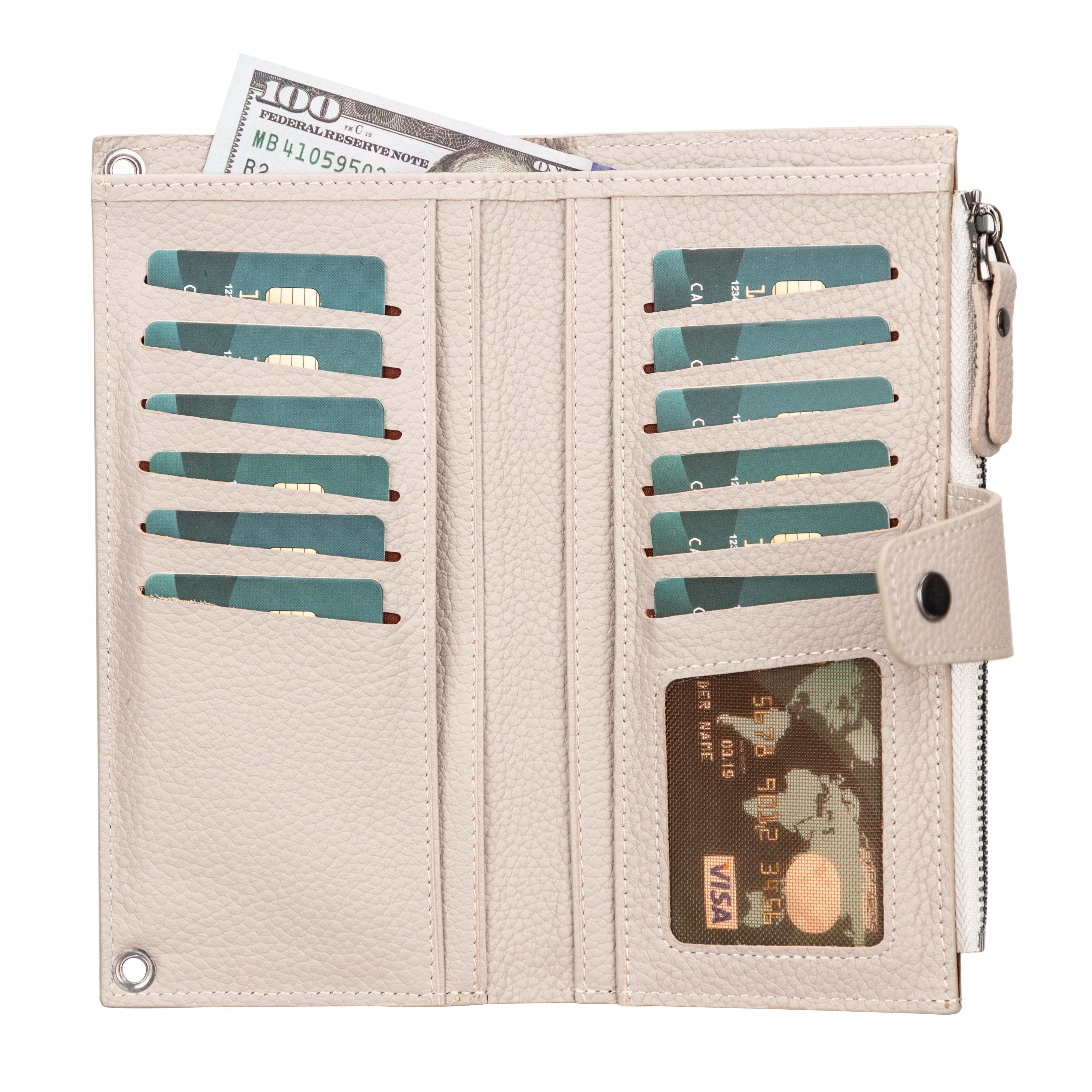 Lozan Strap Leather Wallet Bouletta
