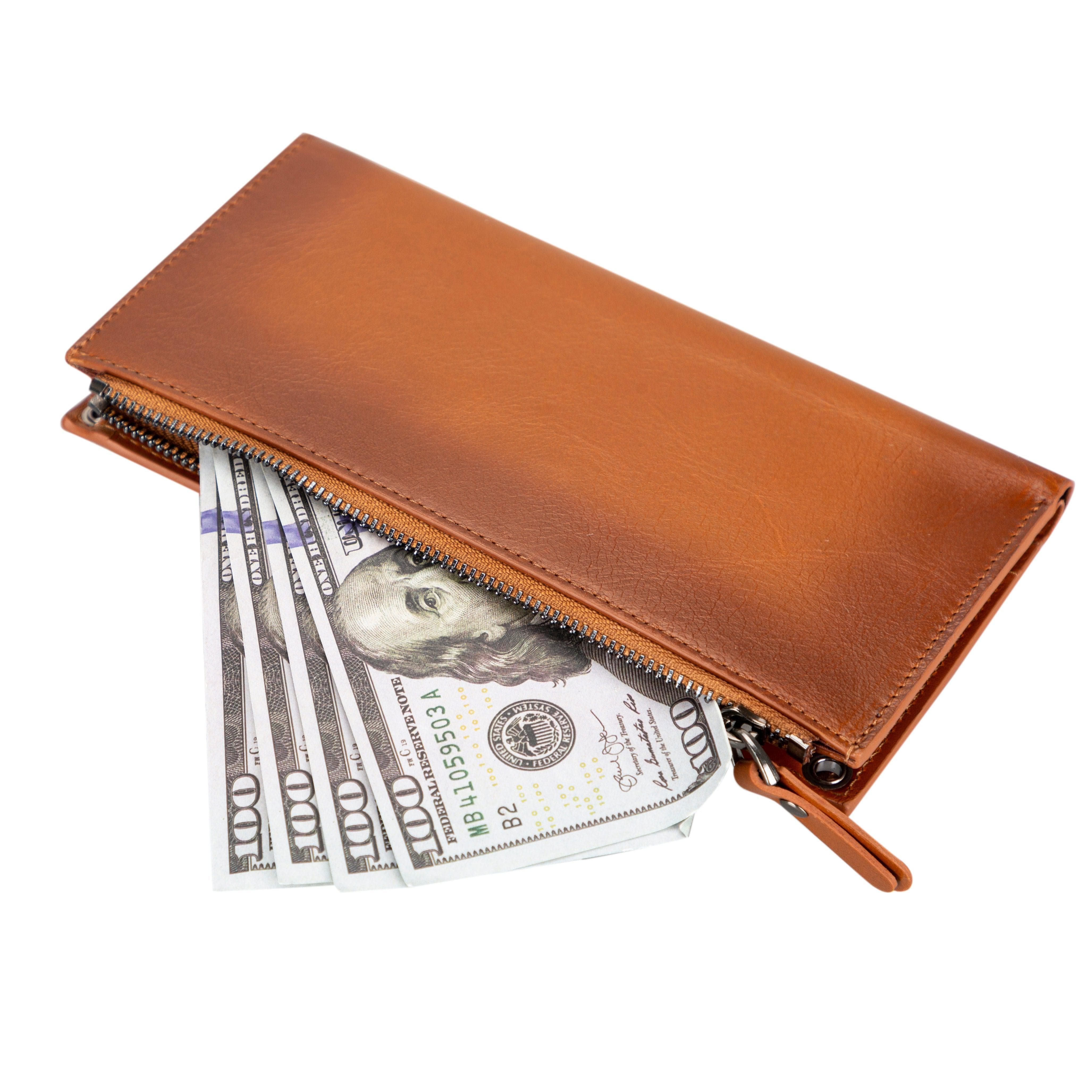 Lozan Strap Leather Wallet Bouletta