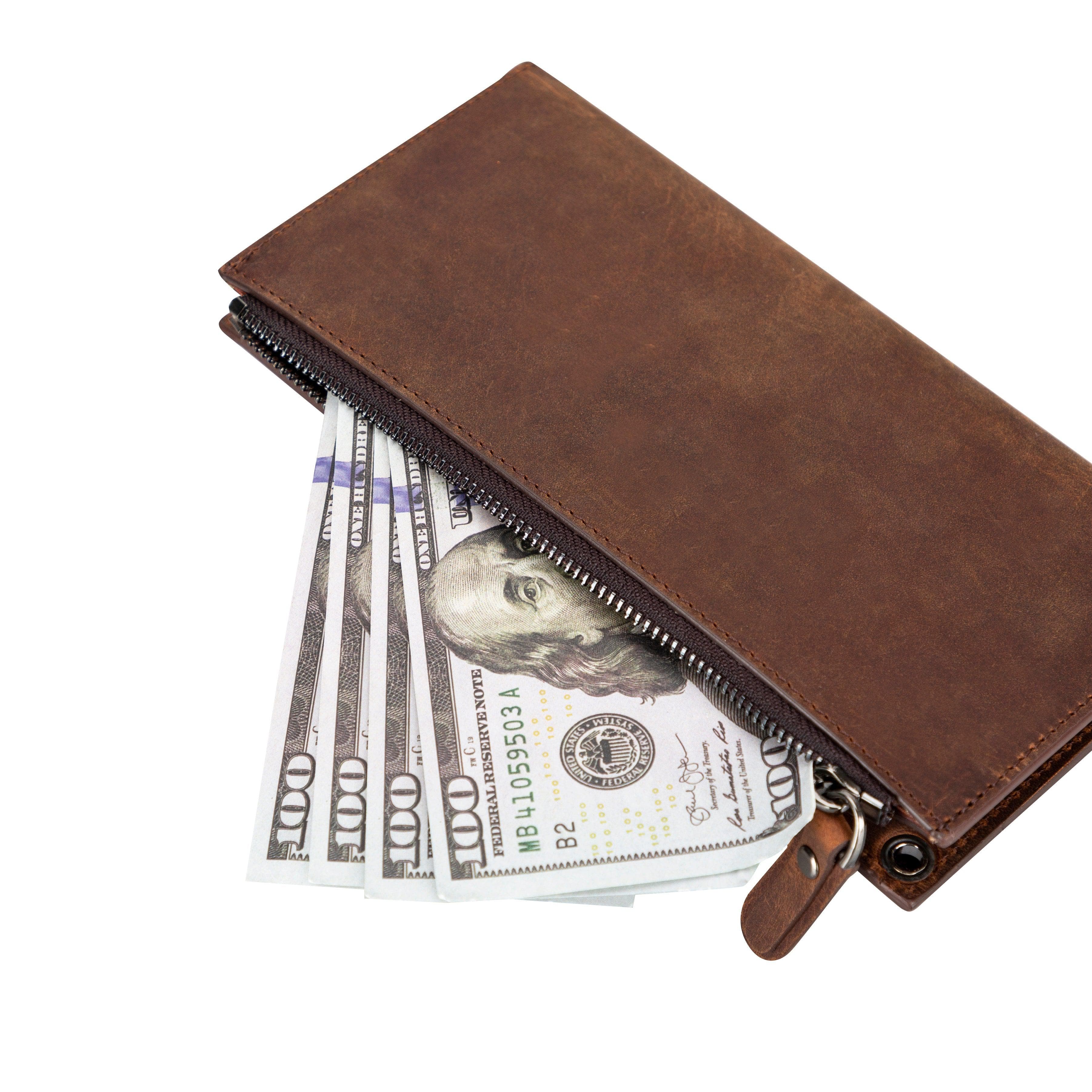 Lozan Strap Leather Wallet Bouletta