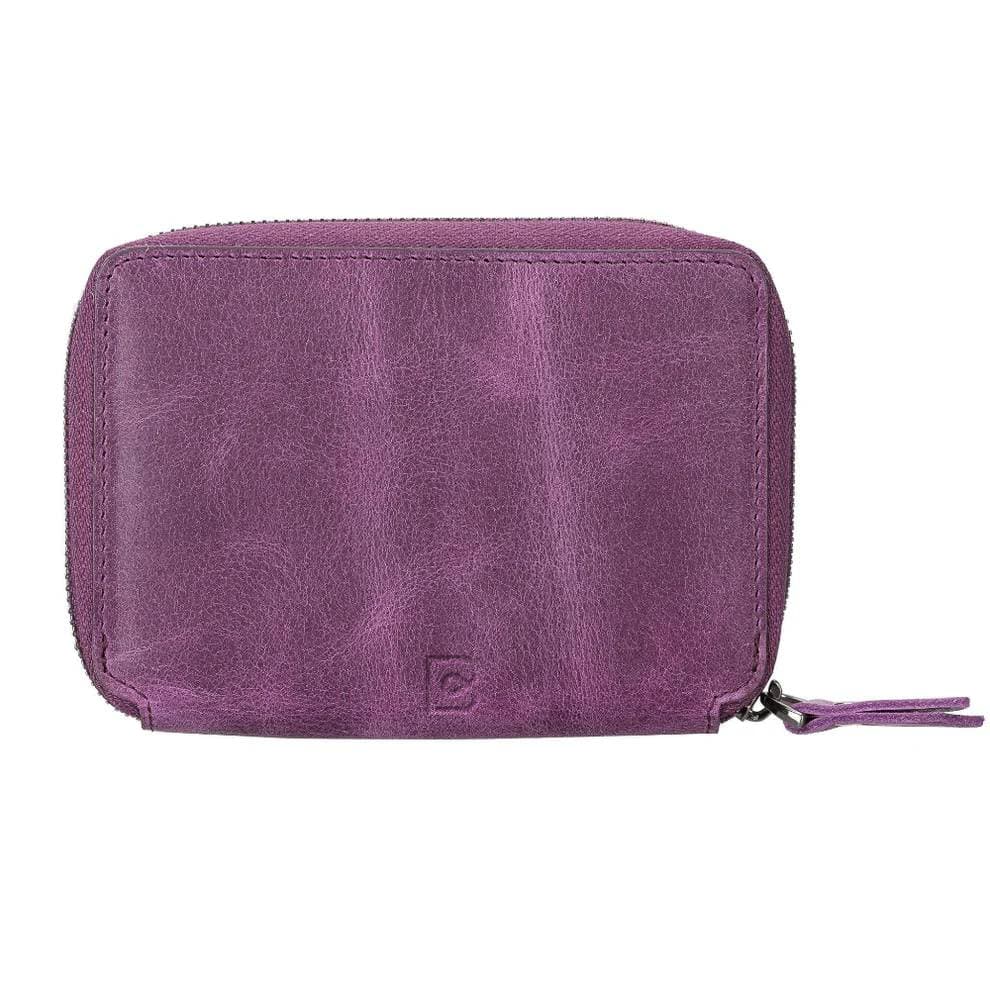 LUGANO WALLET Antic Purple Bouletta
