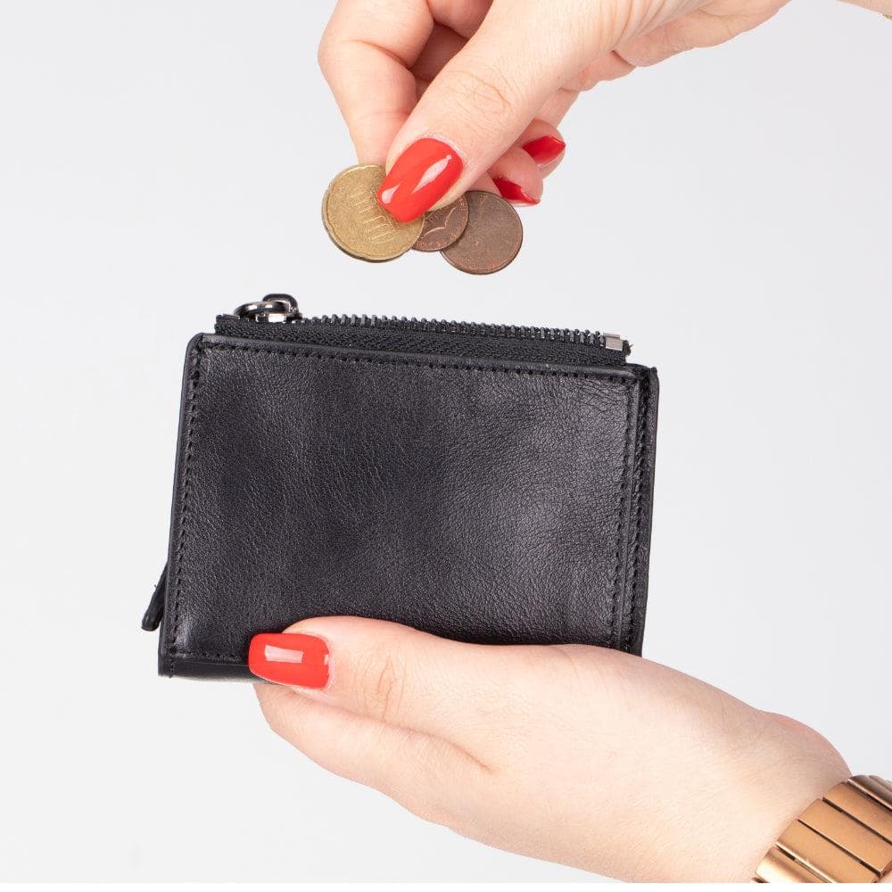 Lumora Leather Pop-up Card Holder Bouletta