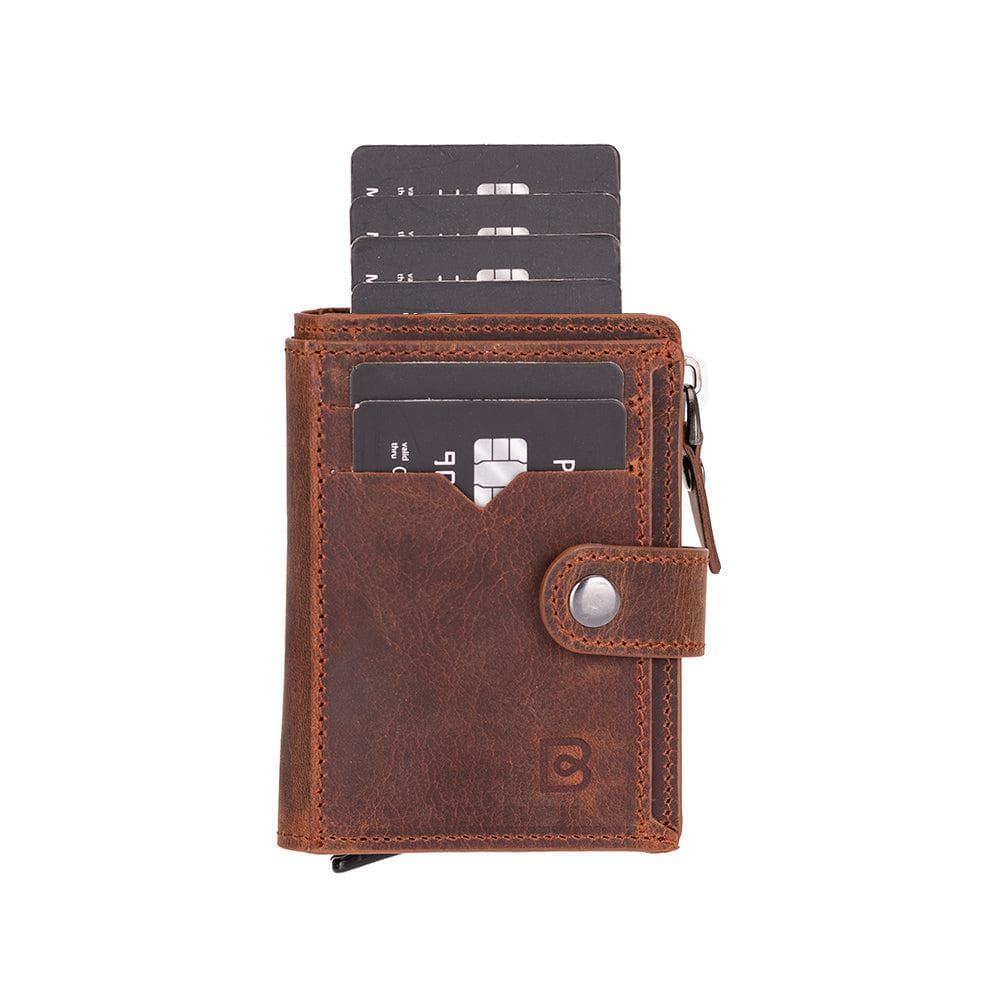 Lumora Leather Pop-up Card Holder Bouletta