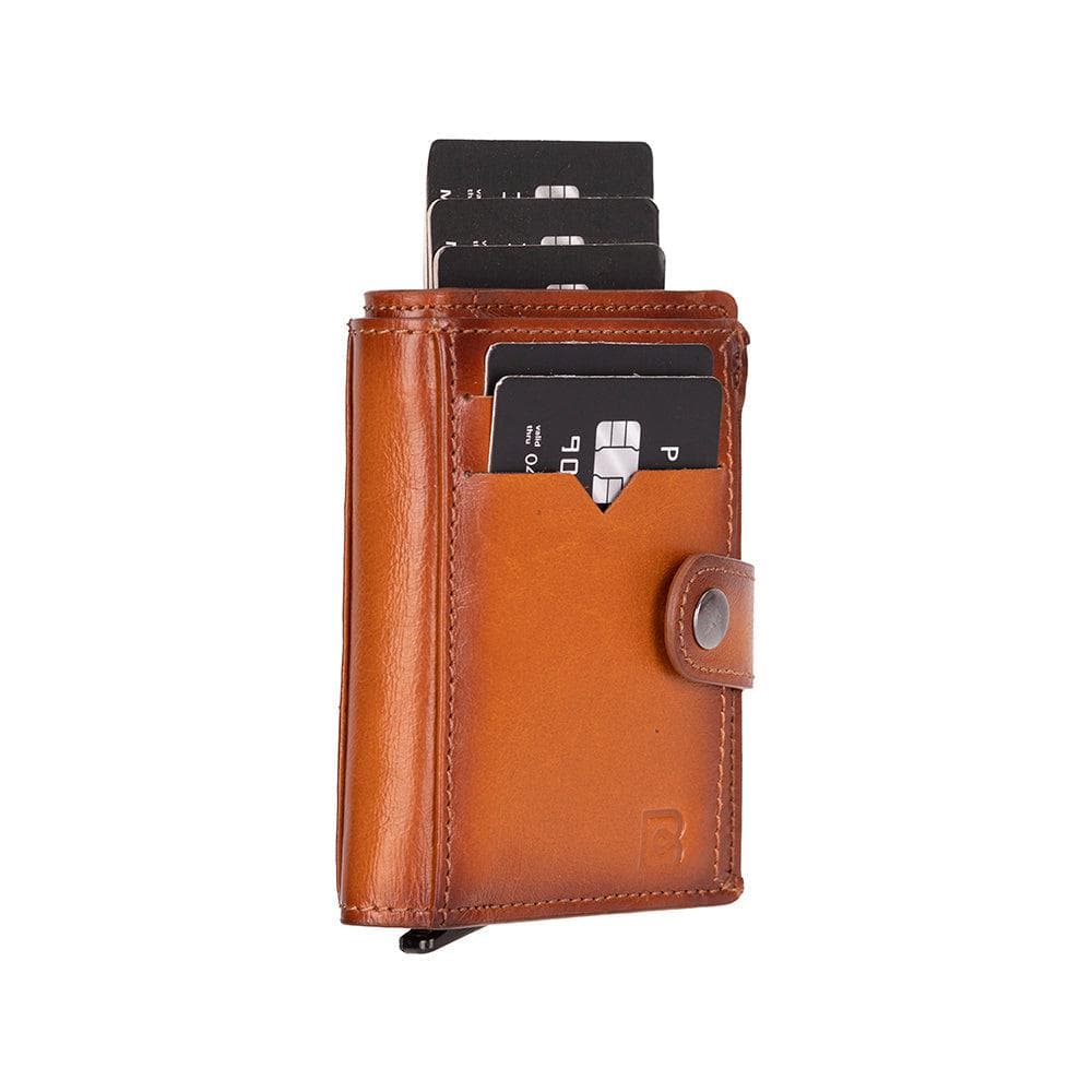 Lumora Leather Pop-up Card Holder Bouletta