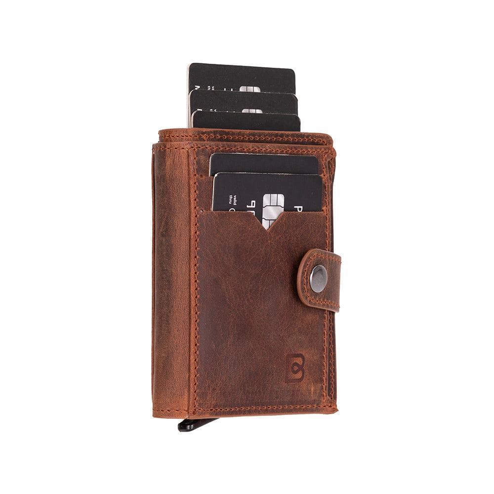 Lumora Leather Pop-up Card Holder Bouletta
