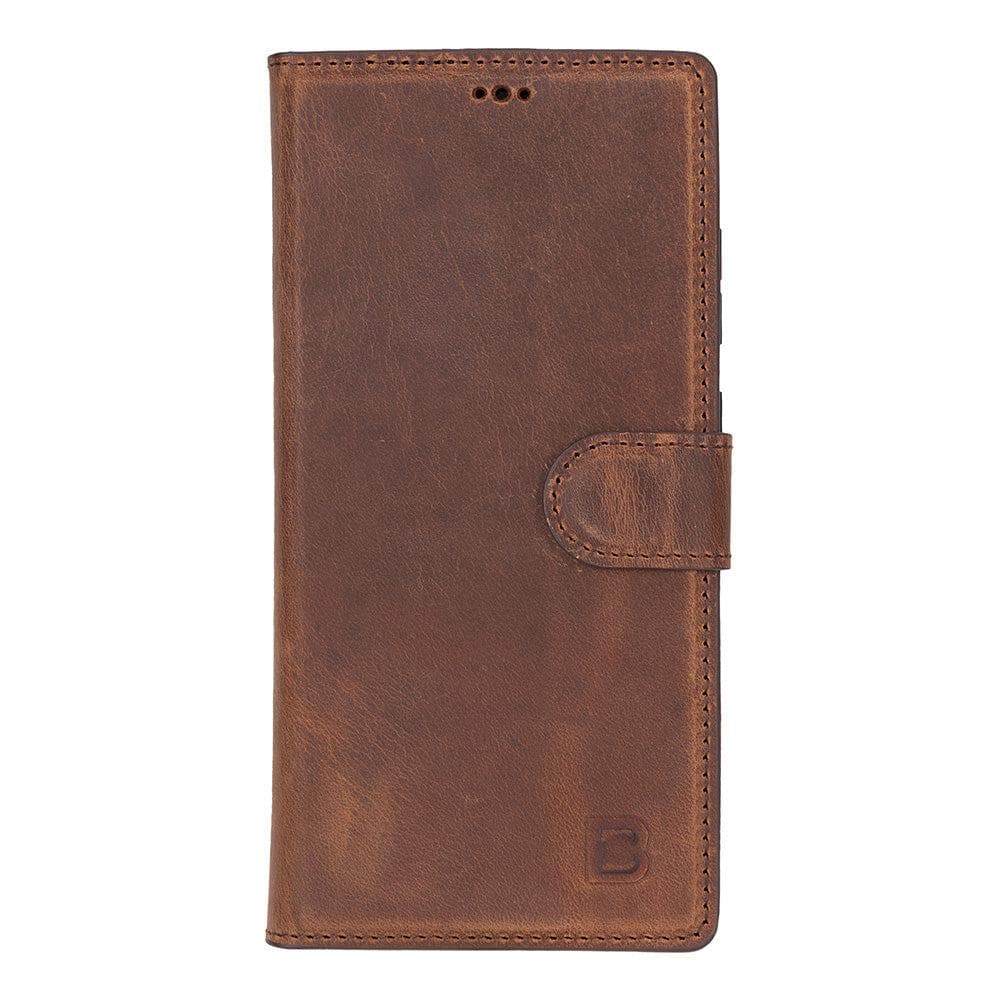 Luxury Handmade Genuine Leather Phone Case for Samsung Galaxy S25 Ultra – Magnetic & Detachable, Unisex Bouletta