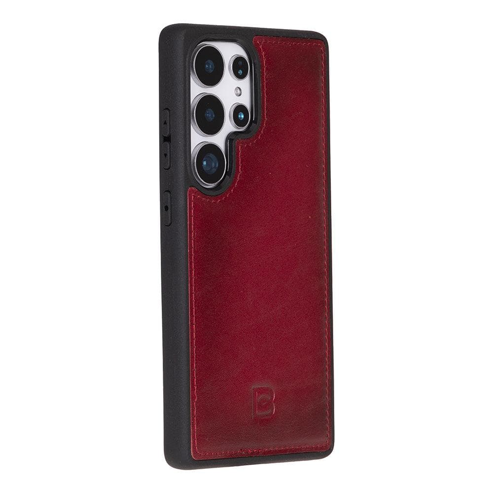 Luxury Handmade Genuine Leather Phone Case for Samsung Galaxy S25 Ultra – Magnetic & Detachable, Unisex Bouletta
