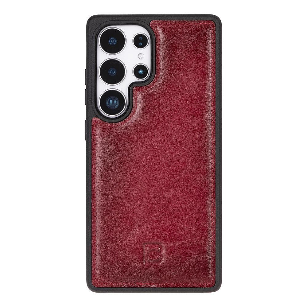 Luxury Handmade Genuine Leather Phone Case for Samsung Galaxy S25 Ultra – Magnetic & Detachable, Unisex Bouletta