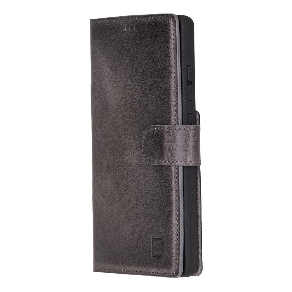 Luxury Handmade Genuine Leather Phone Case for Samsung Galaxy S25 Ultra – Magnetic & Detachable, Unisex Bouletta