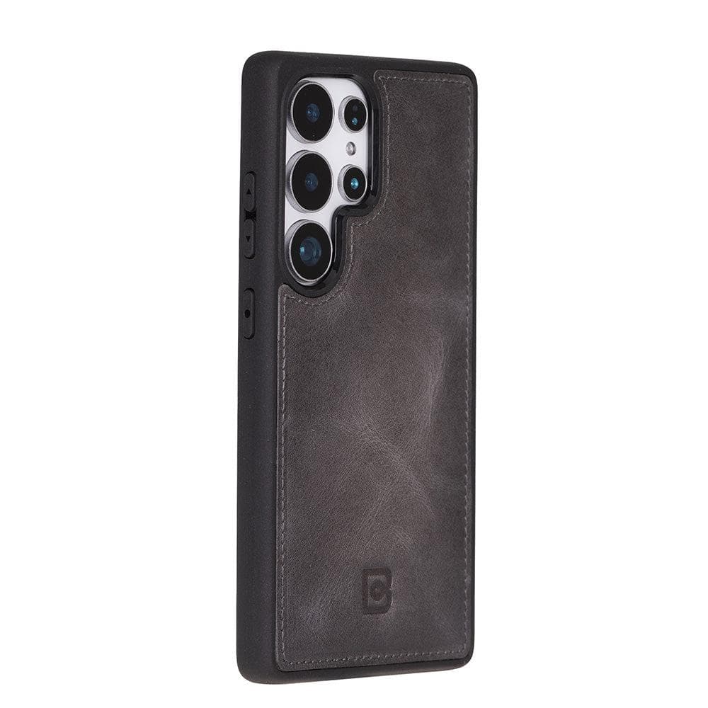 Luxury Handmade Genuine Leather Phone Case for Samsung Galaxy S25 Ultra – Magnetic & Detachable, Unisex Bouletta