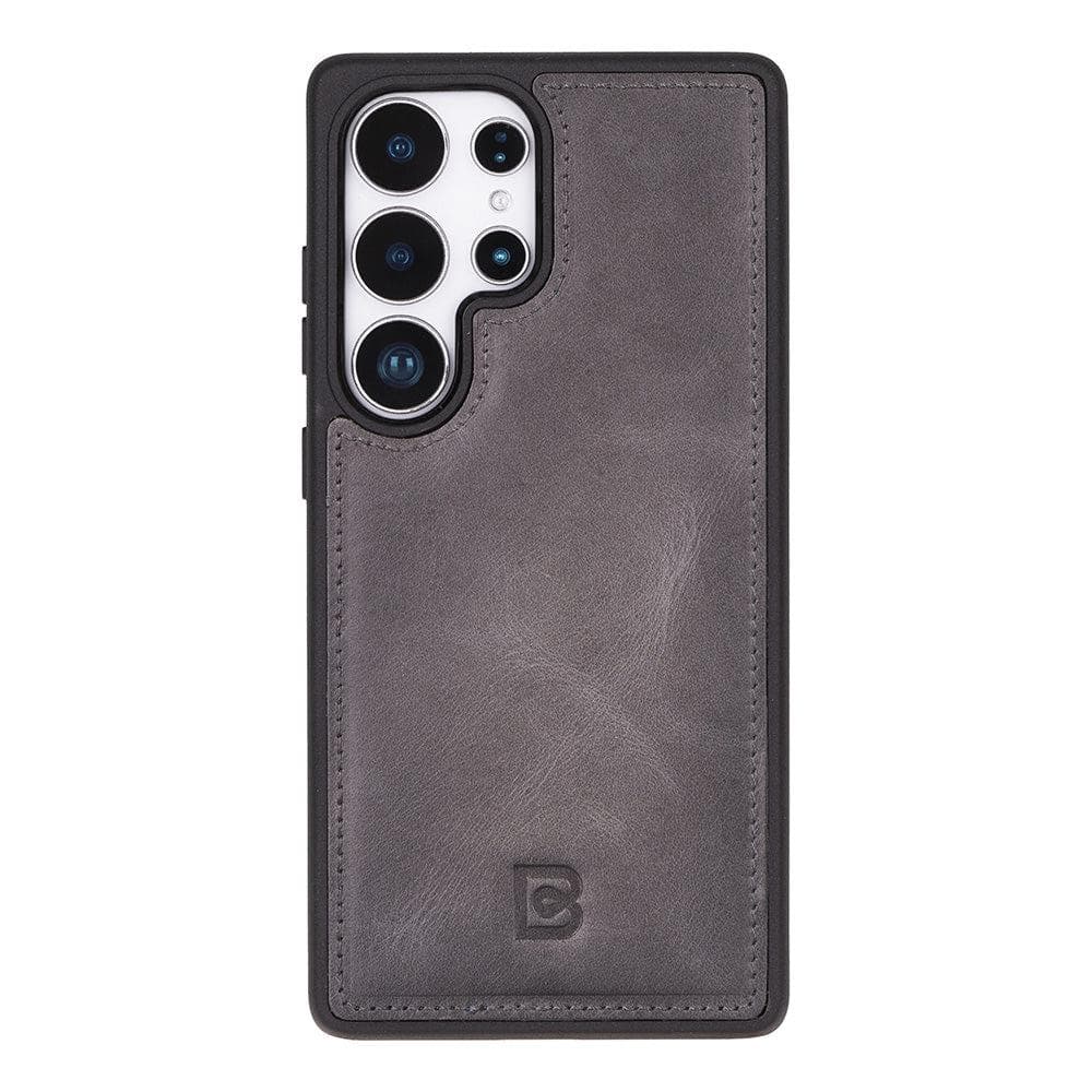 Luxury Handmade Genuine Leather Phone Case for Samsung Galaxy S25 Ultra – Magnetic & Detachable, Unisex Bouletta