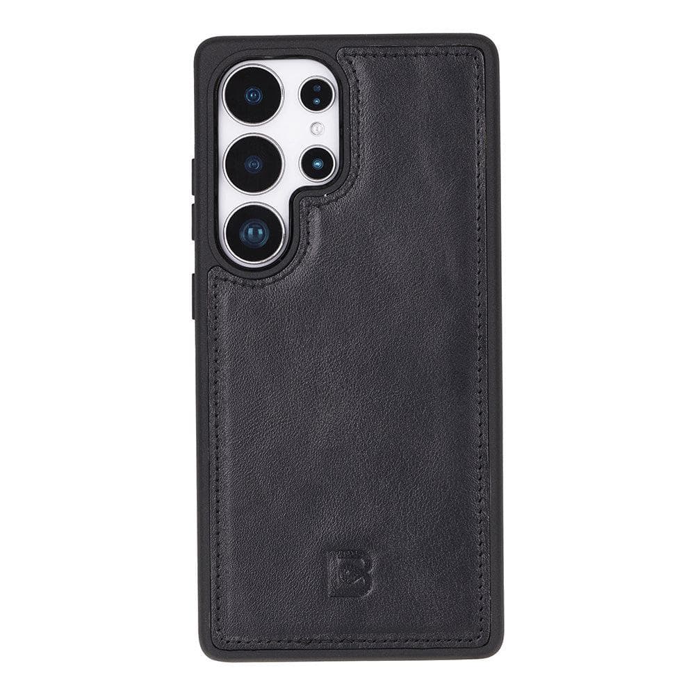 Luxury Handmade Genuine Leather Phone Case for Samsung Galaxy S25 Ultra – Magnetic & Detachable, Unisex Bouletta