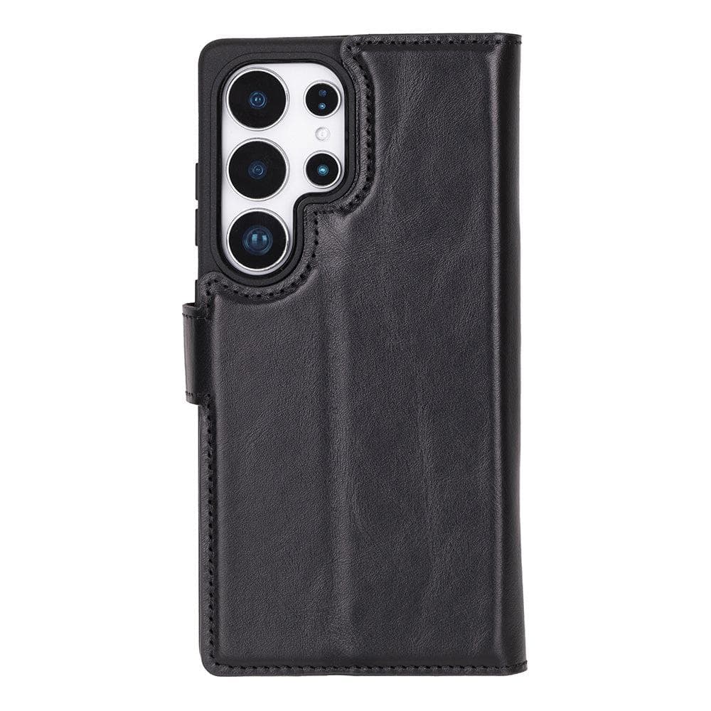 Luxury Handmade Genuine Leather Phone Case for Samsung Galaxy S25 Ultra – Magnetic & Detachable, Unisex Bouletta